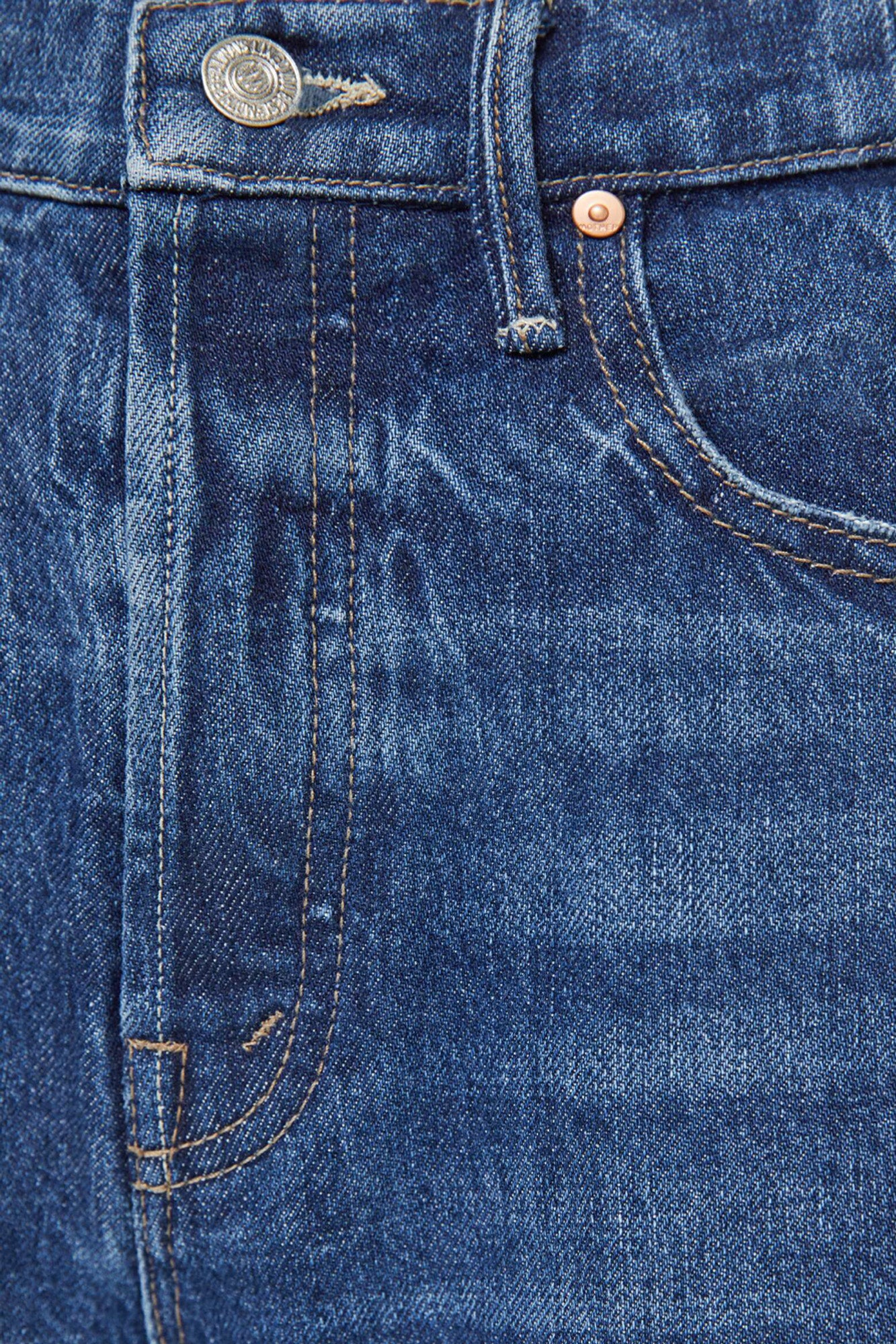 MOTHER Denim Tux Sidestepper Sneak High Rise Flare Jeans in Double Take