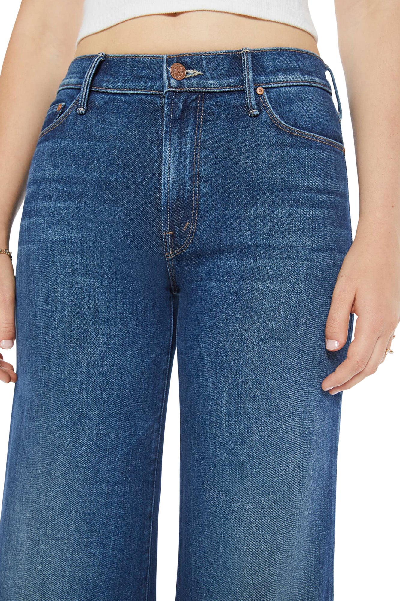 MOTHER Denim Twister Flood in Clothing Optional