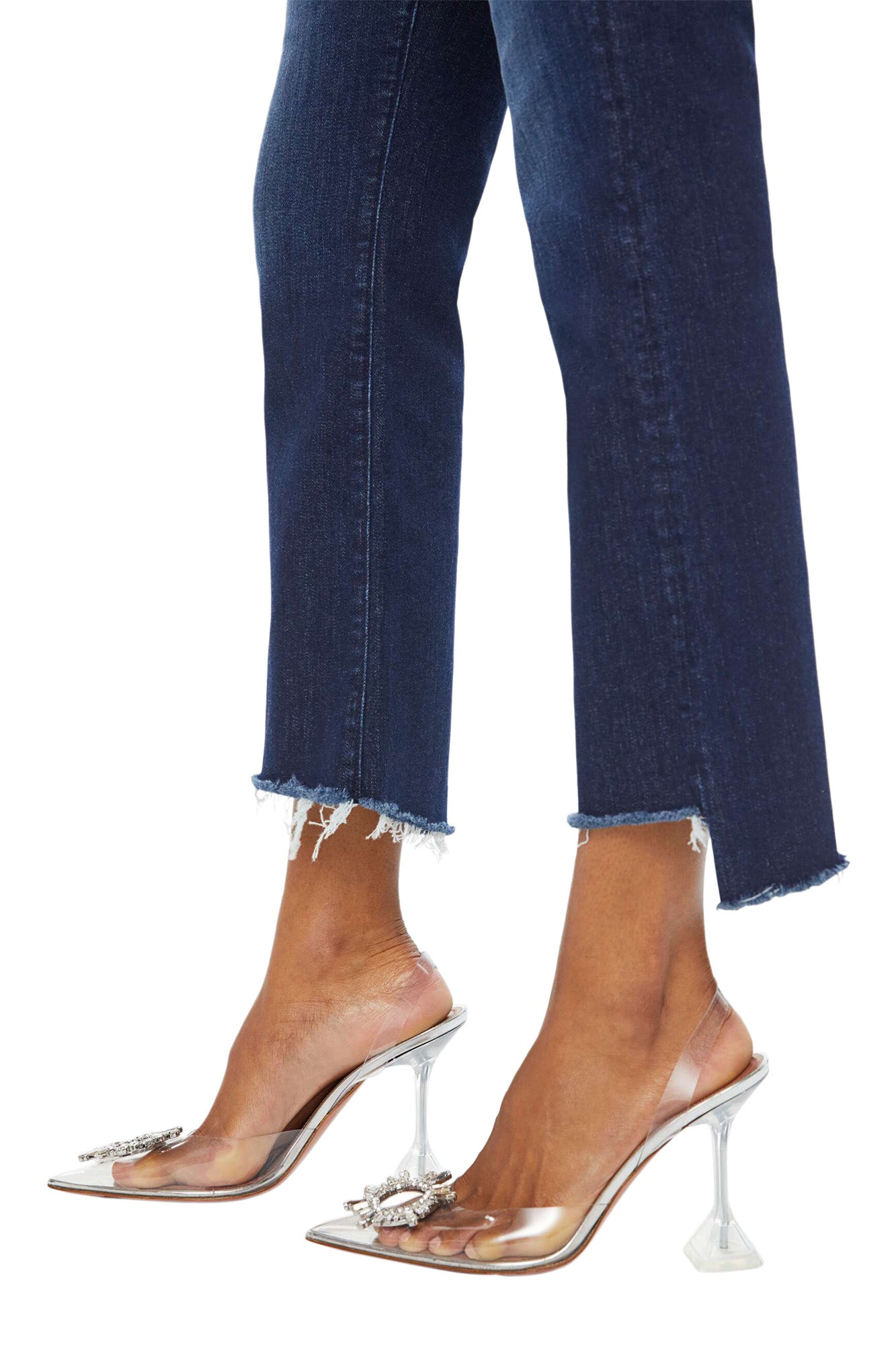 MOTHER Denim The Insider Crop Step Fray
in Off Limits
