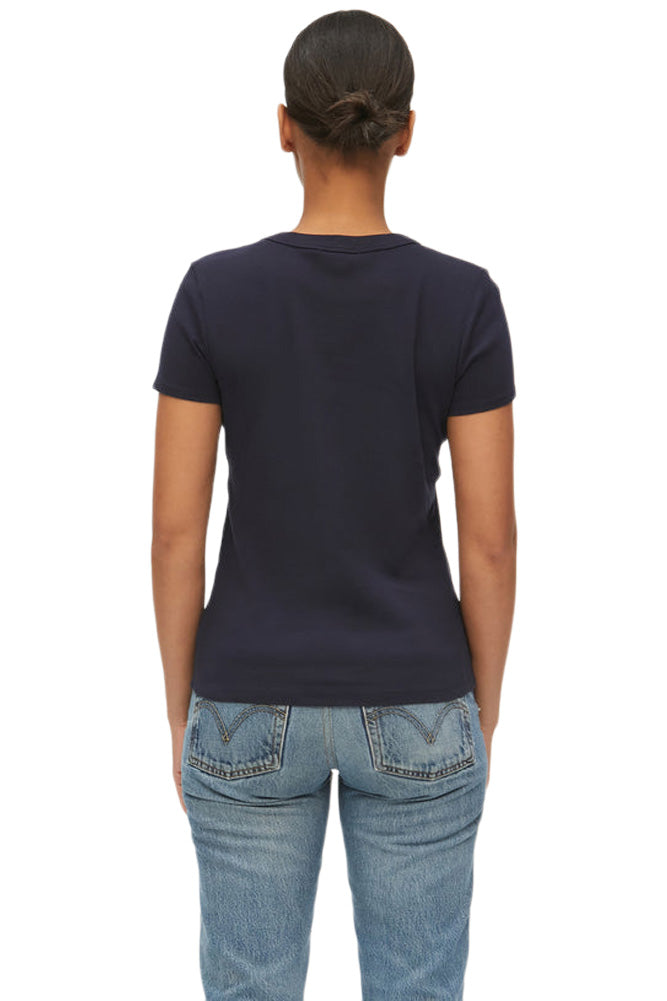 Michael Stars Lexy Cap Sleeve Crew