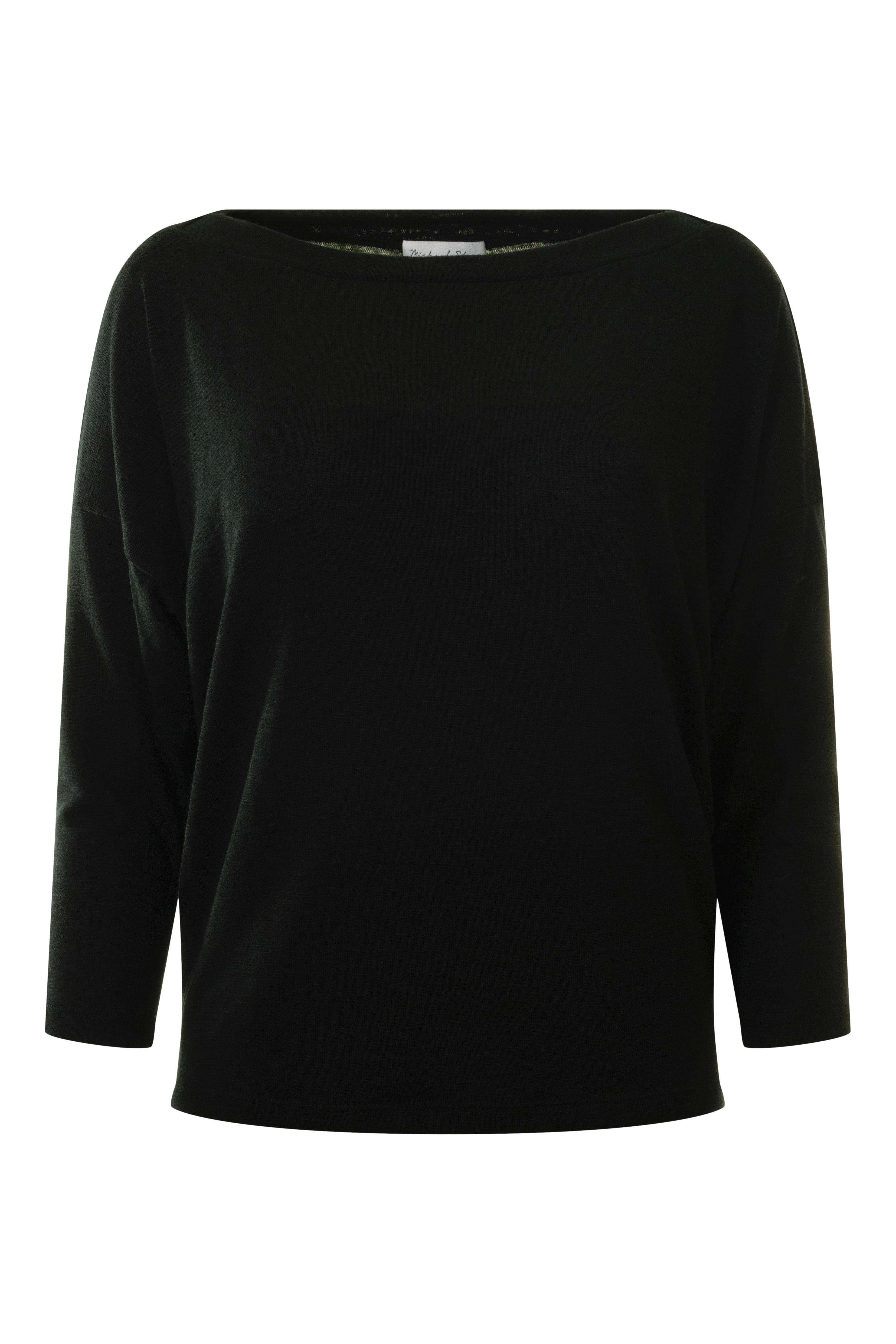 Michael Stars Clara 3/4 Sleeve Tee in Black