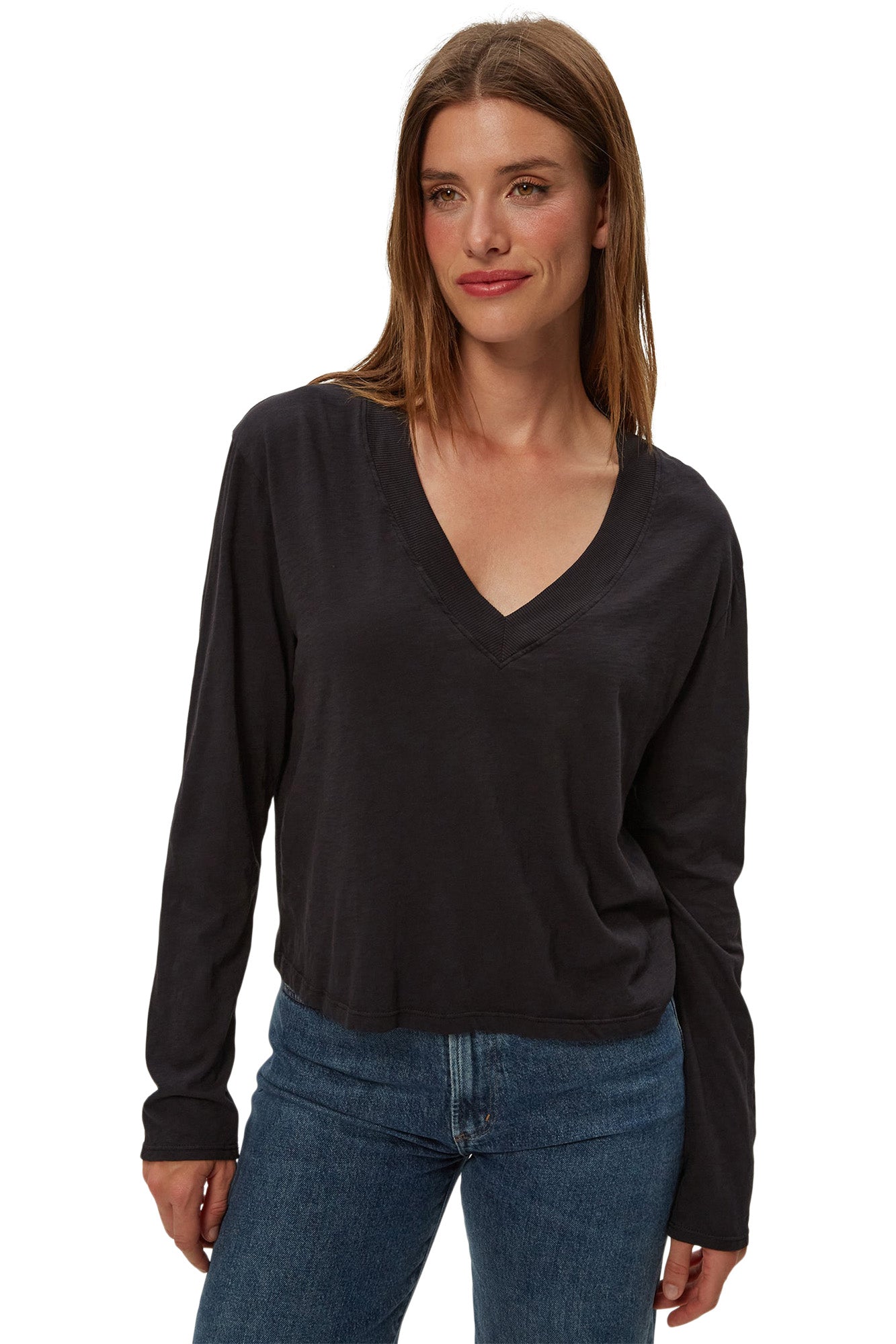 Michael Stars Brea Cropped Tee