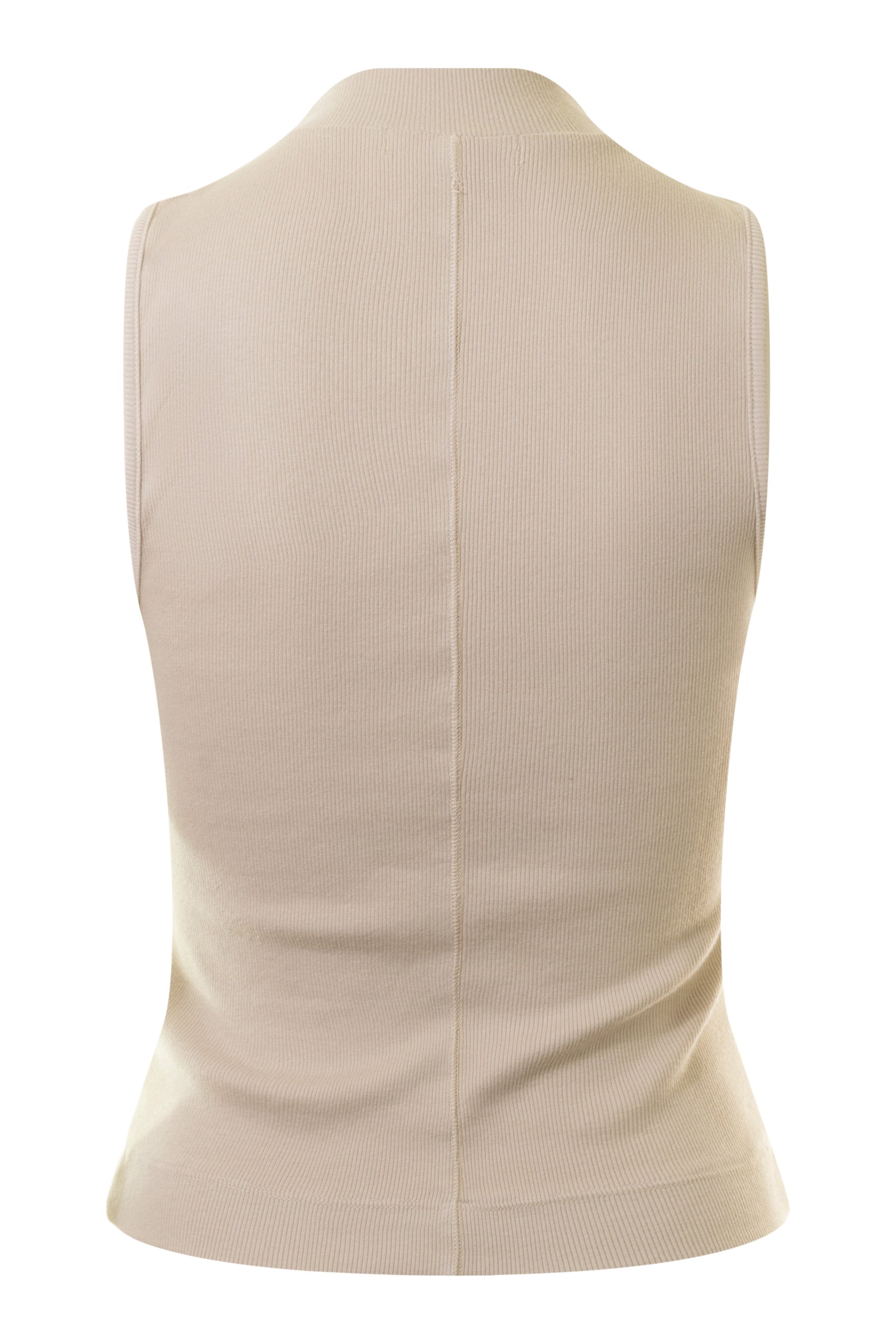 Michael Stars Chiara Drape Neck Tank in Cement