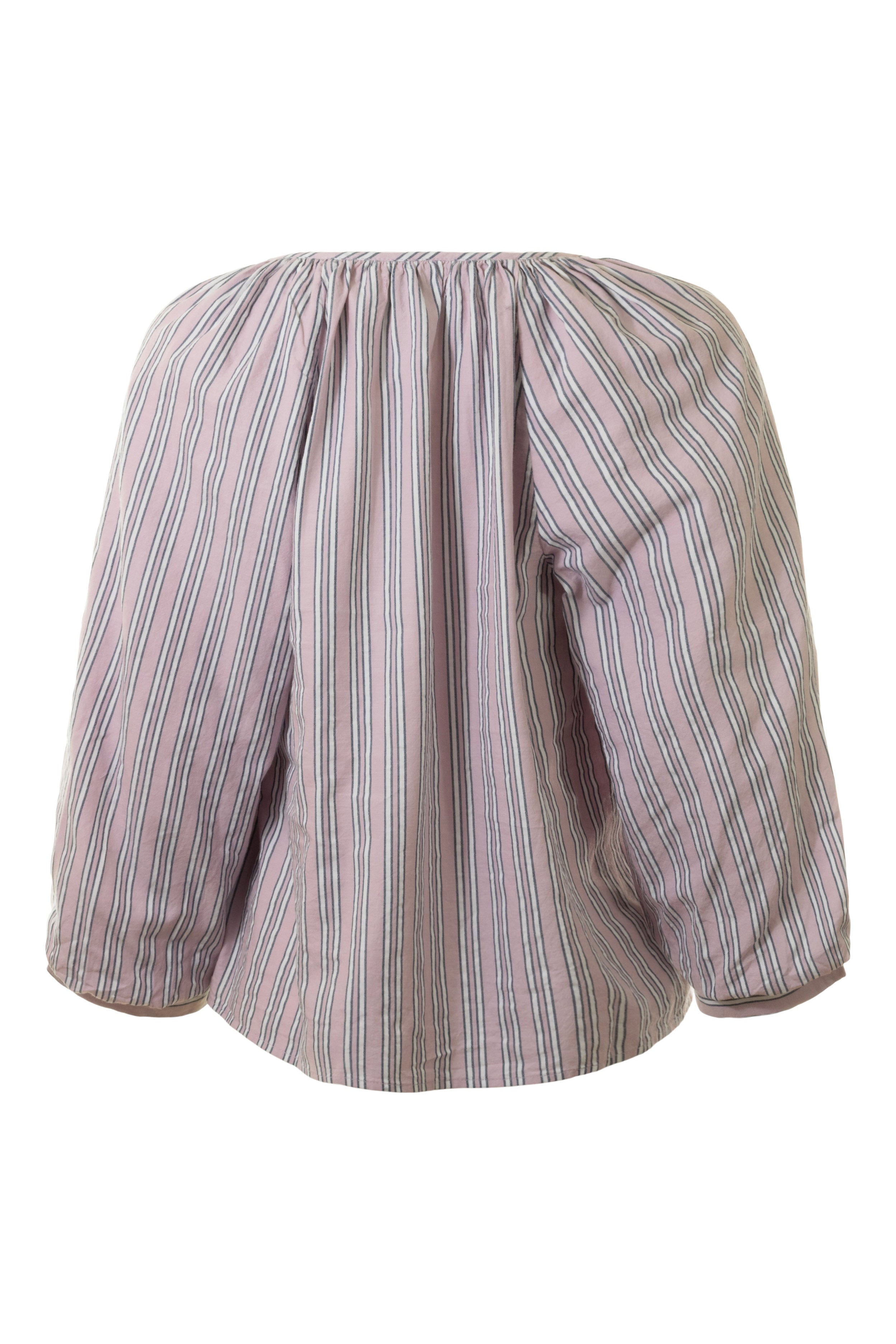 Michael Stars Cleo Notch Neck Top in Sachet Stripe