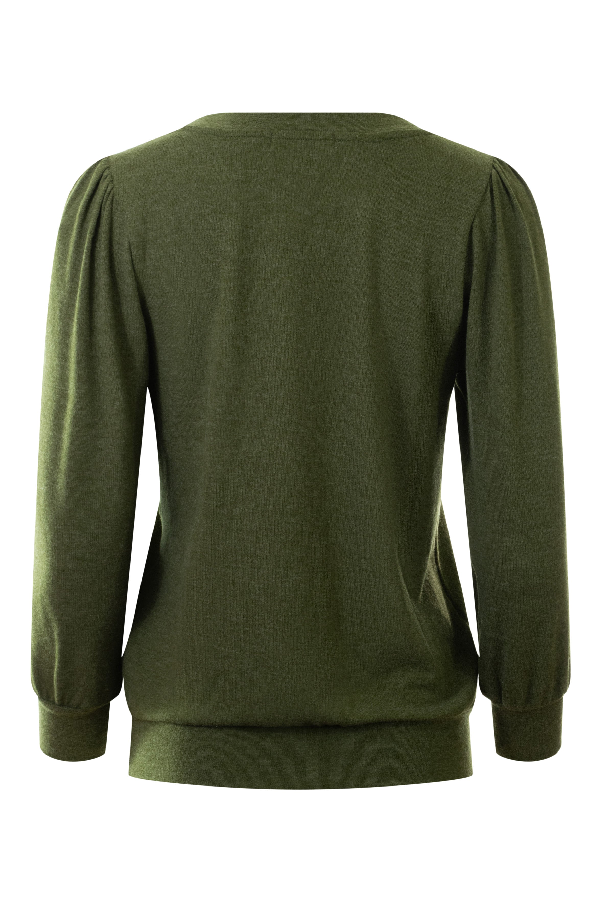 Michael Stars Gabriella V-neck Top in Topiary