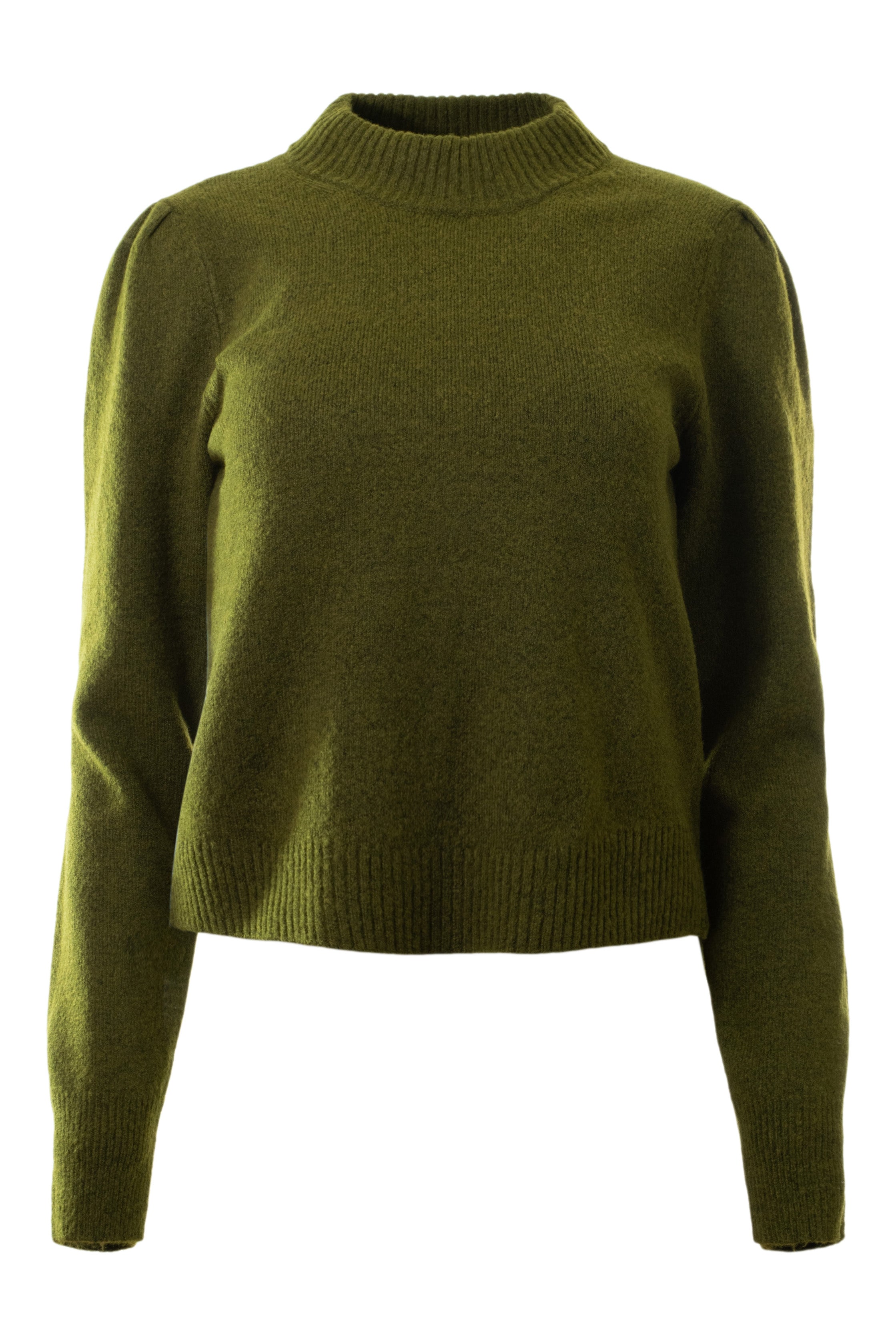 Michael Stars Genova Puff Sleeve Pullover in Topiary