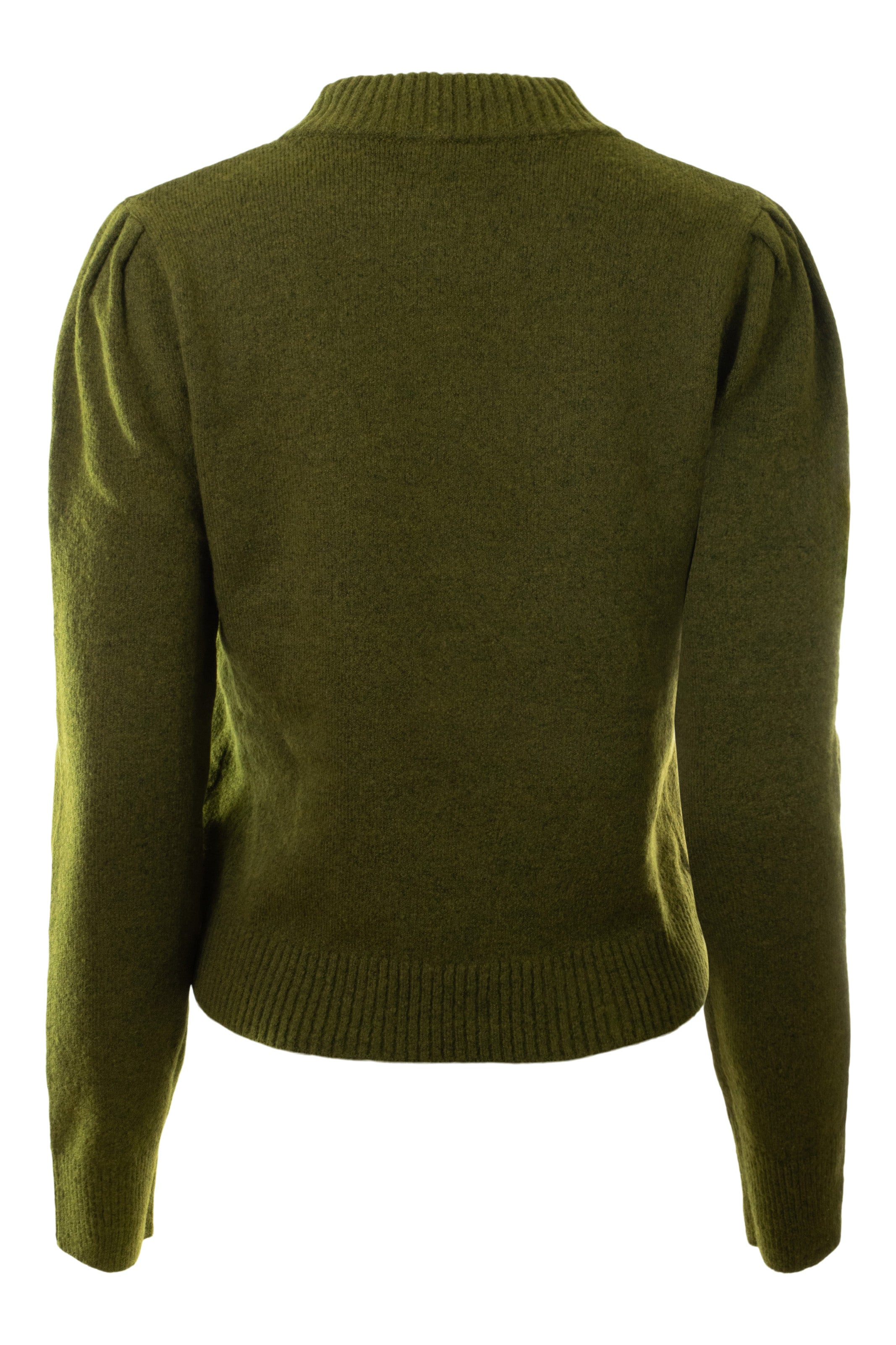 Michael Stars Genova Puff Sleeve Pullover in Topiary