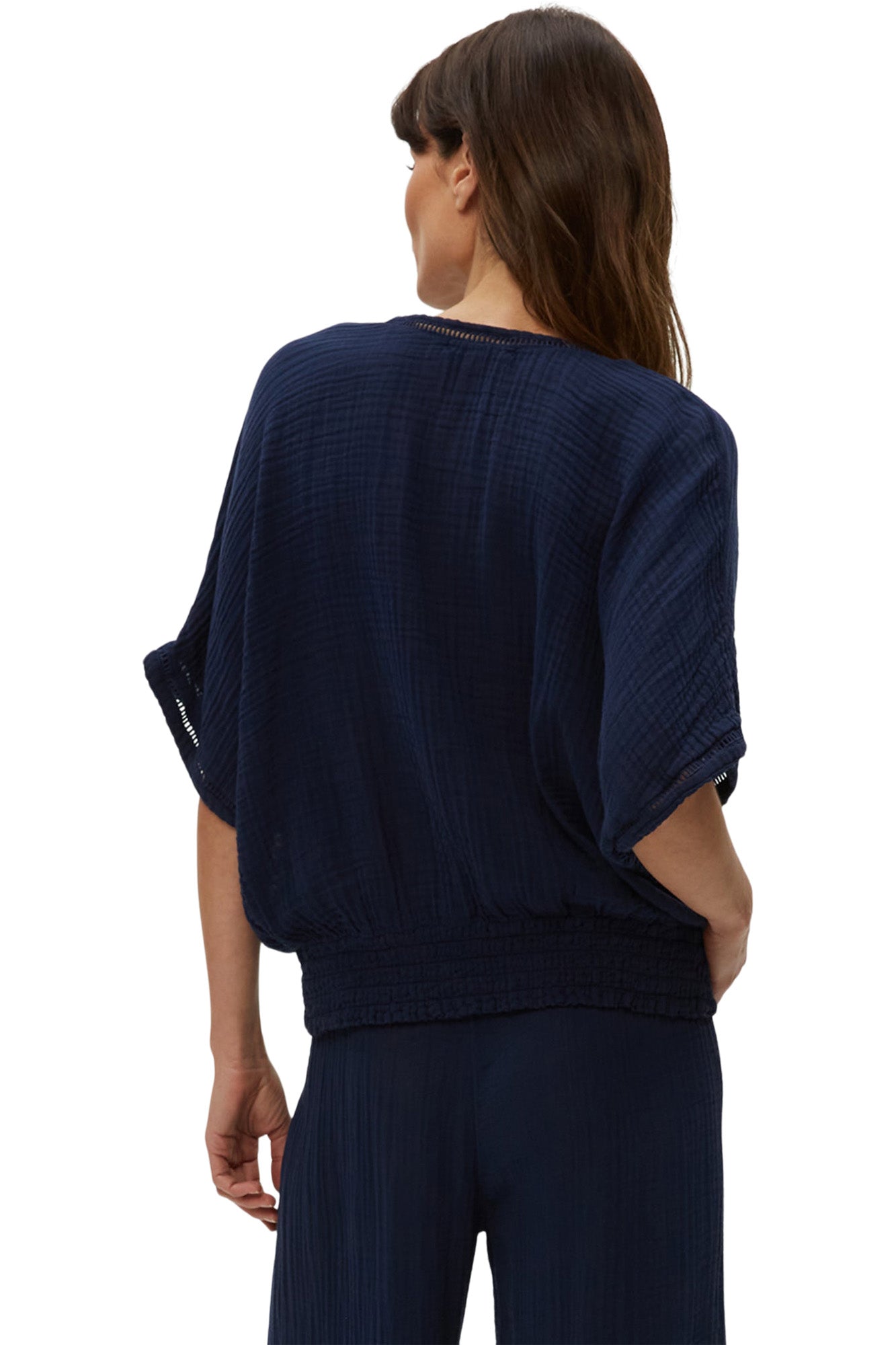 Michael Stars Imani Cropped Dolman Sleeve Top