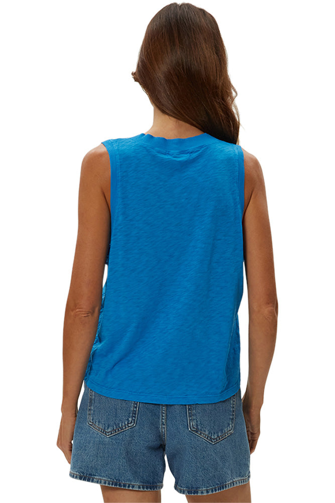 Michael Stars Ira Raw Hem Tank