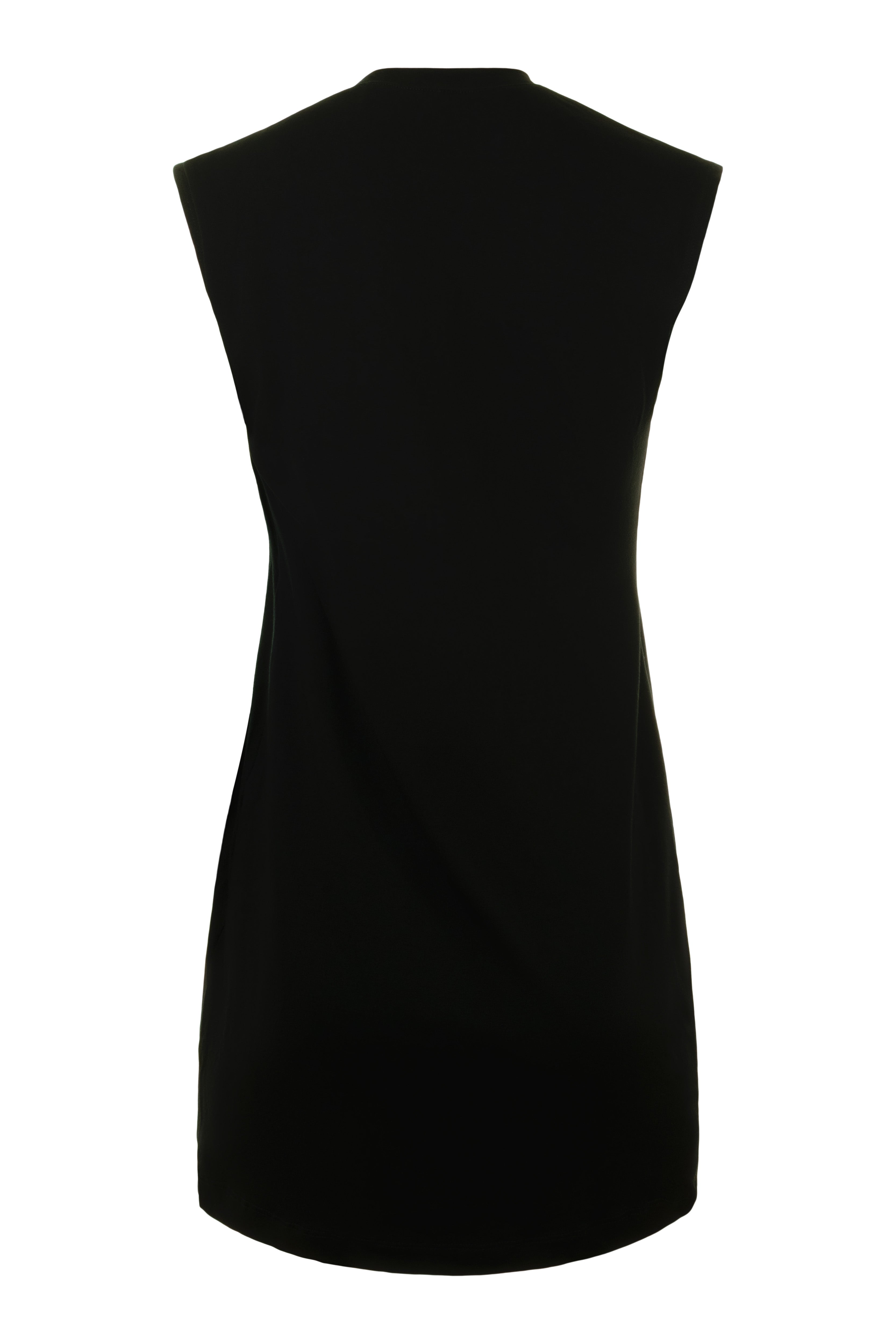 Michael Stars Jaclyn Twist Shoulder Mini Dress in Black