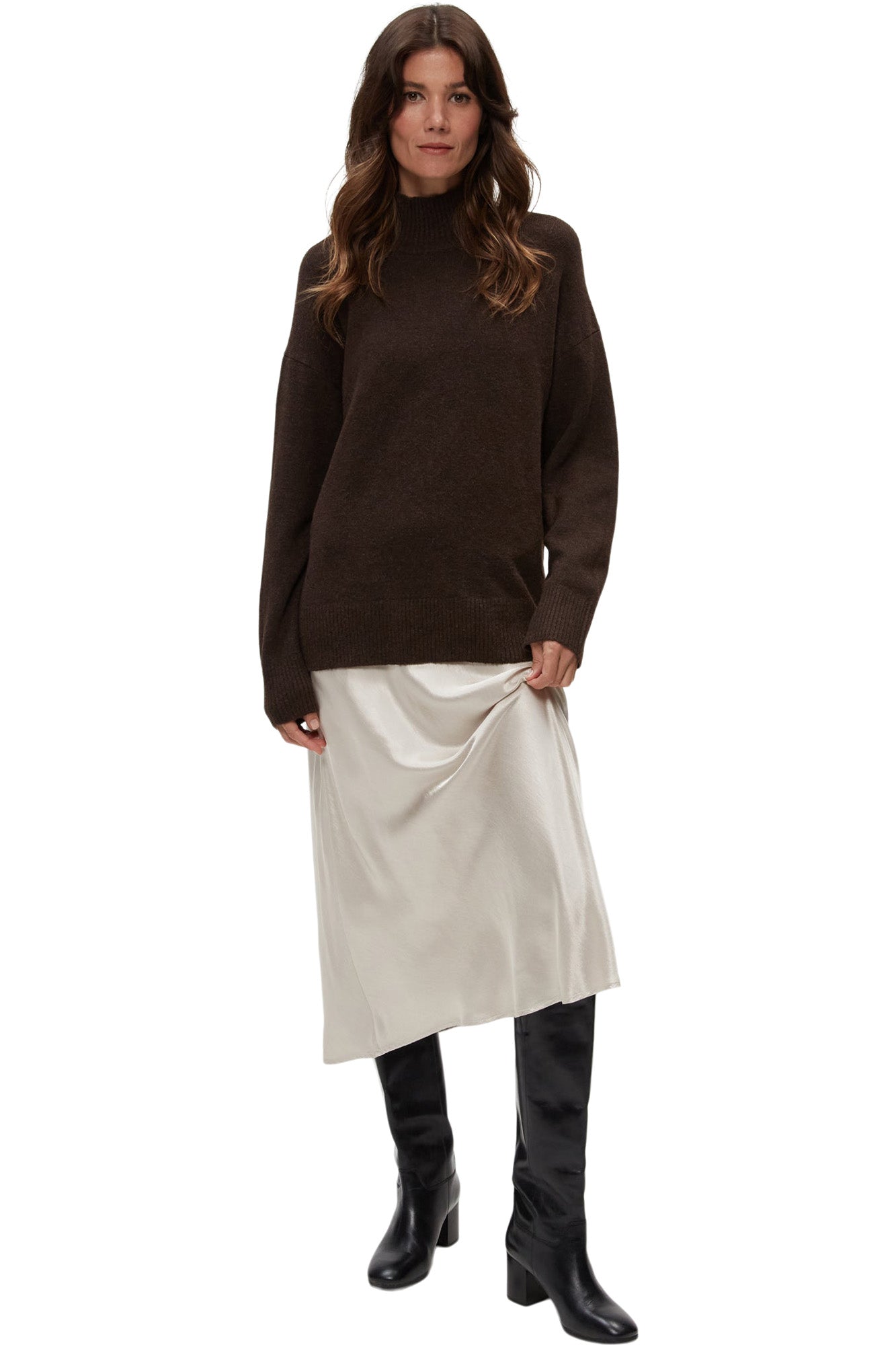 Michael Stars Leila Bias Midi Skirt