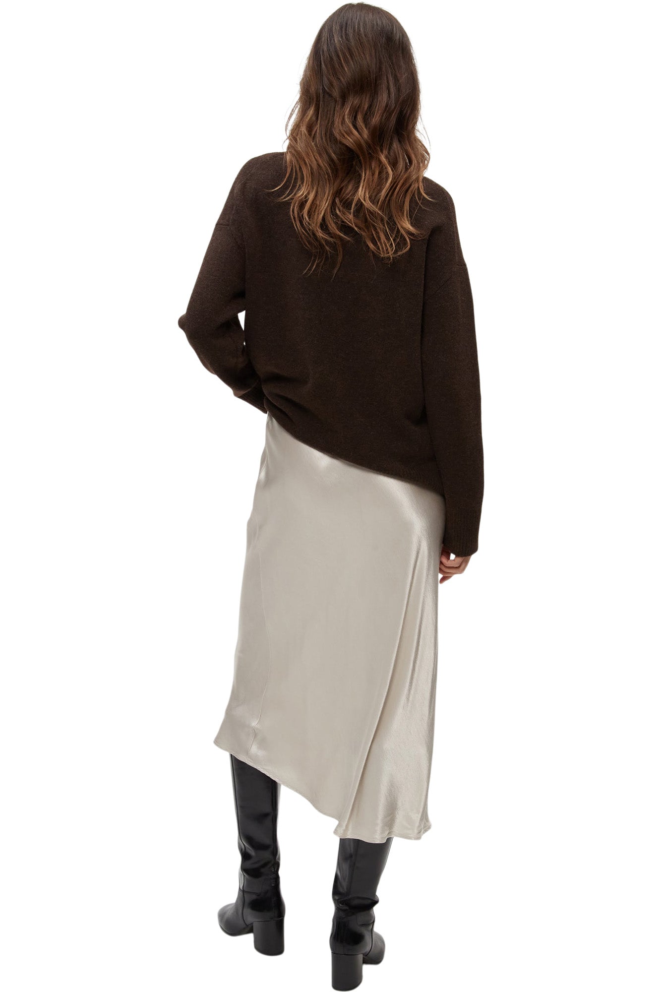 Michael Stars Leila Bias Midi Skirt