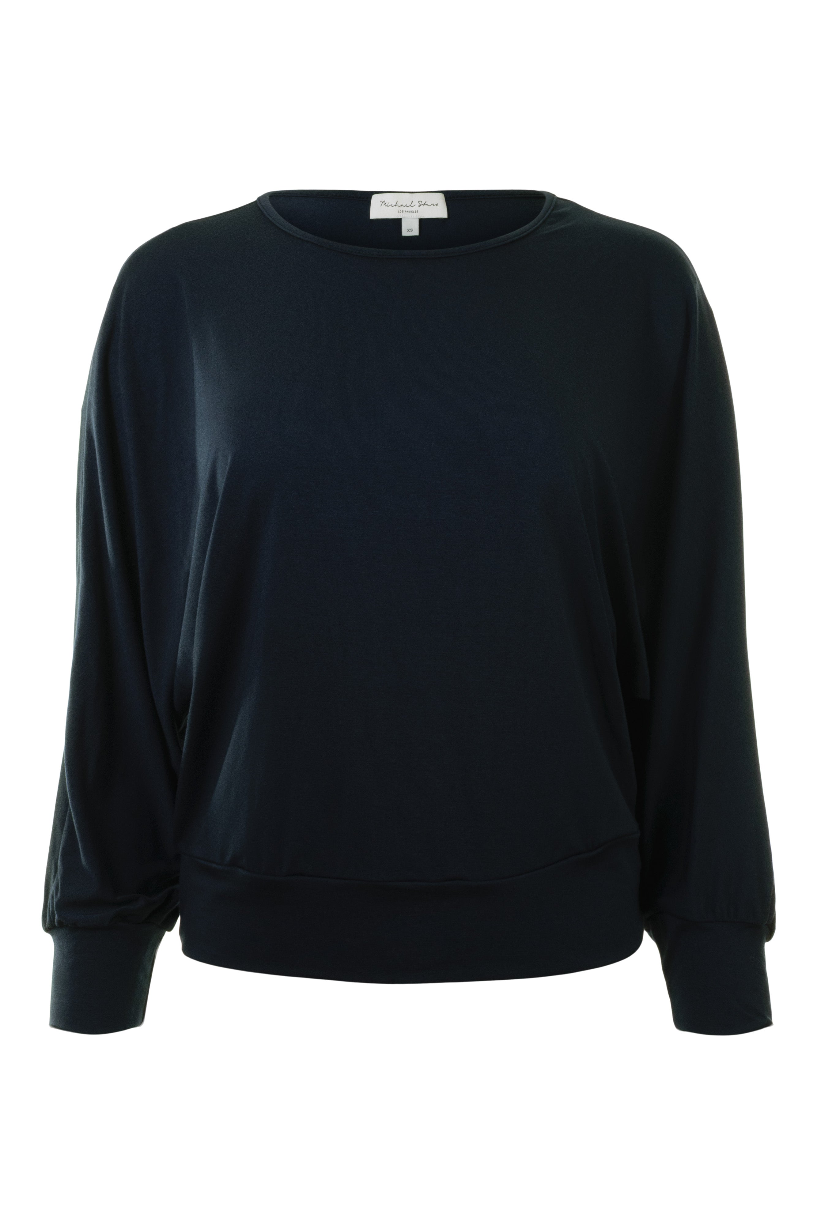Michael Stars Marie Elbow Sleeve Dolman Crewneck in Cosmic