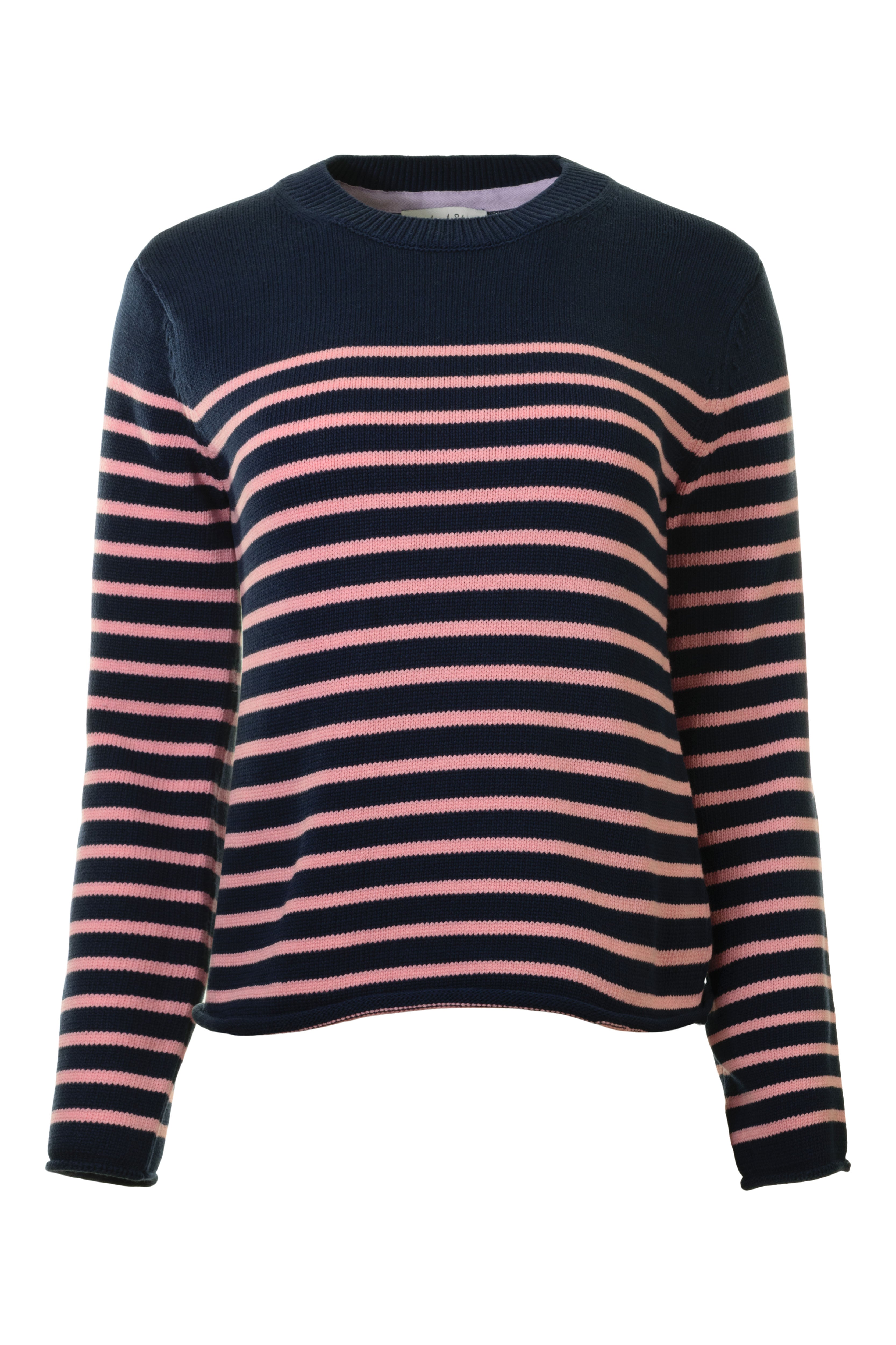 Michael Stars Mikaela Relaxed Pullover in Nocturnal - Dragonfruit