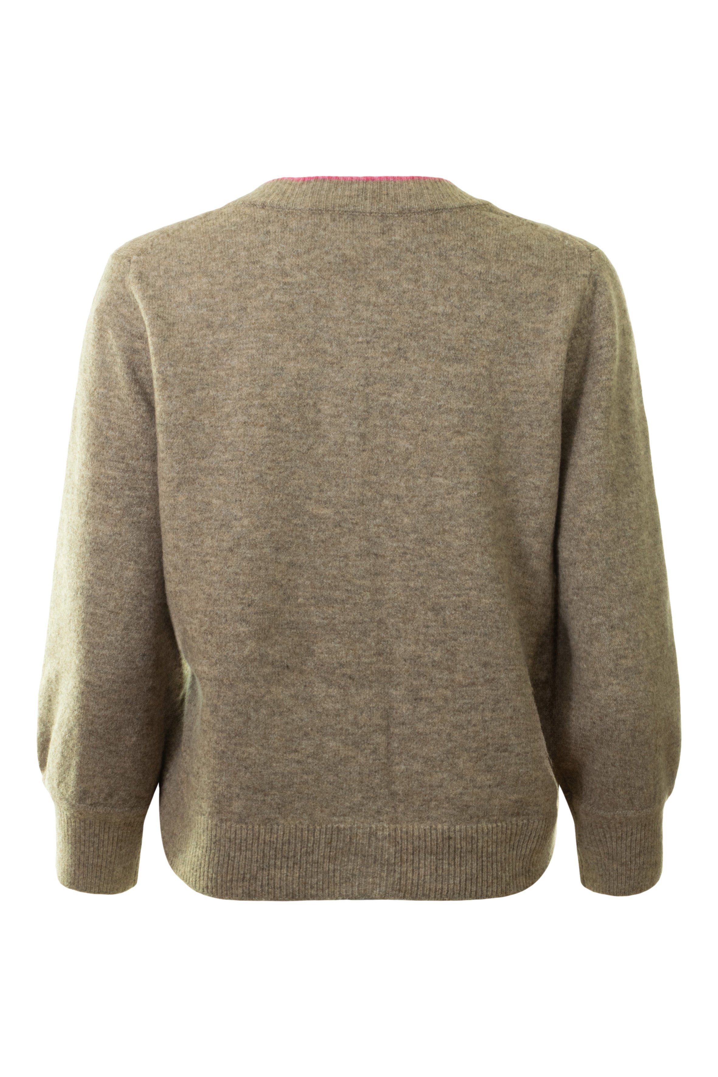 Michael Stars Parson Cardigan in Dark Oatmeal
