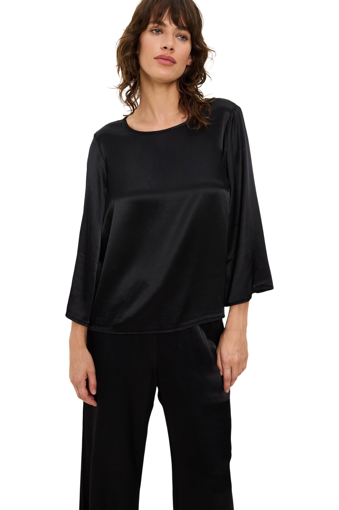 Michael Stars Rachelle Wide Boat Neck Top