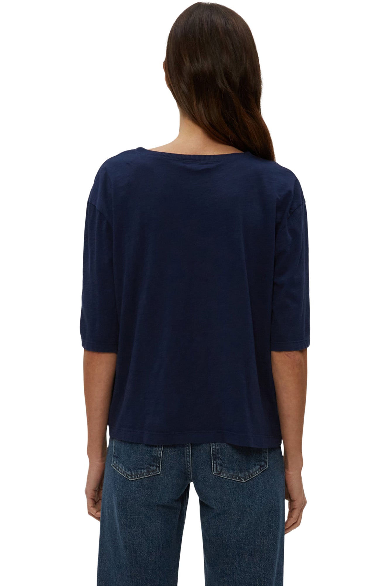 Michael Stars Reid Oversized Crew in Nocturnal
