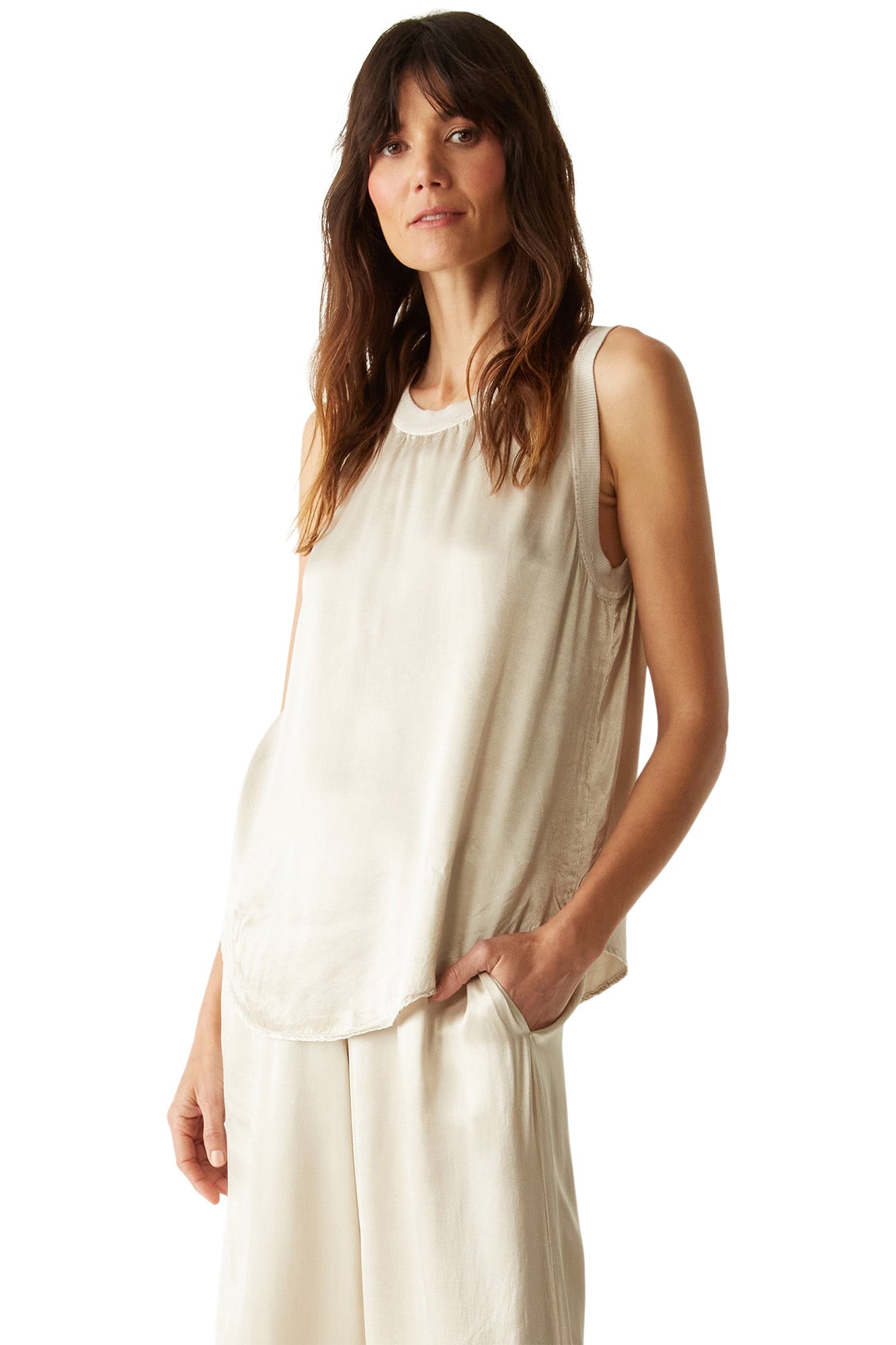 Michael Stars Shay Satin Tank