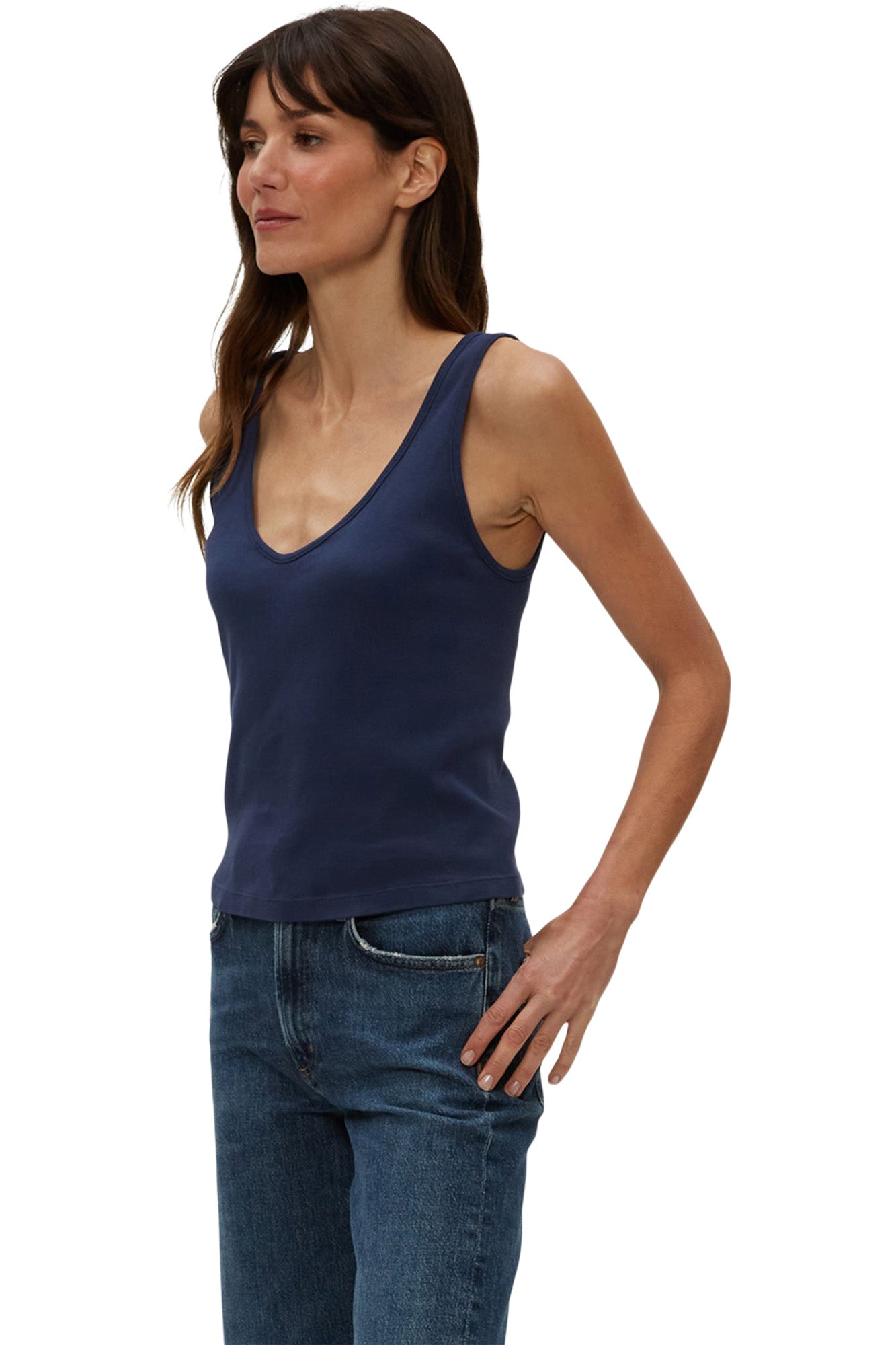 Michael Stars Sloan V-neck Tank
