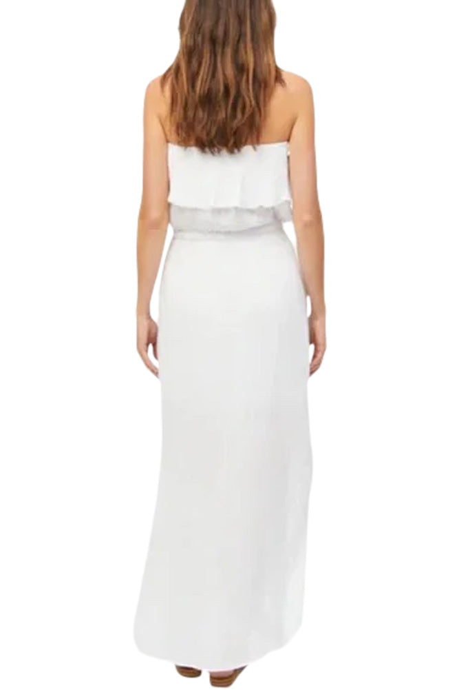 Michael Stars Tara Tube Dress in White