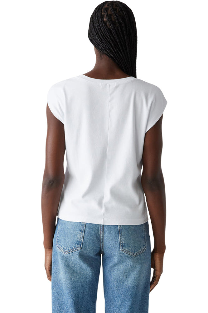 Michael Stars Tati Power Shoulder T-shirt