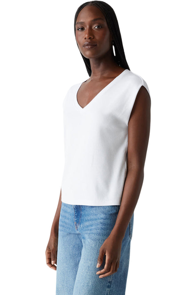 Michael Stars Tati Power Shoulder T-shirt