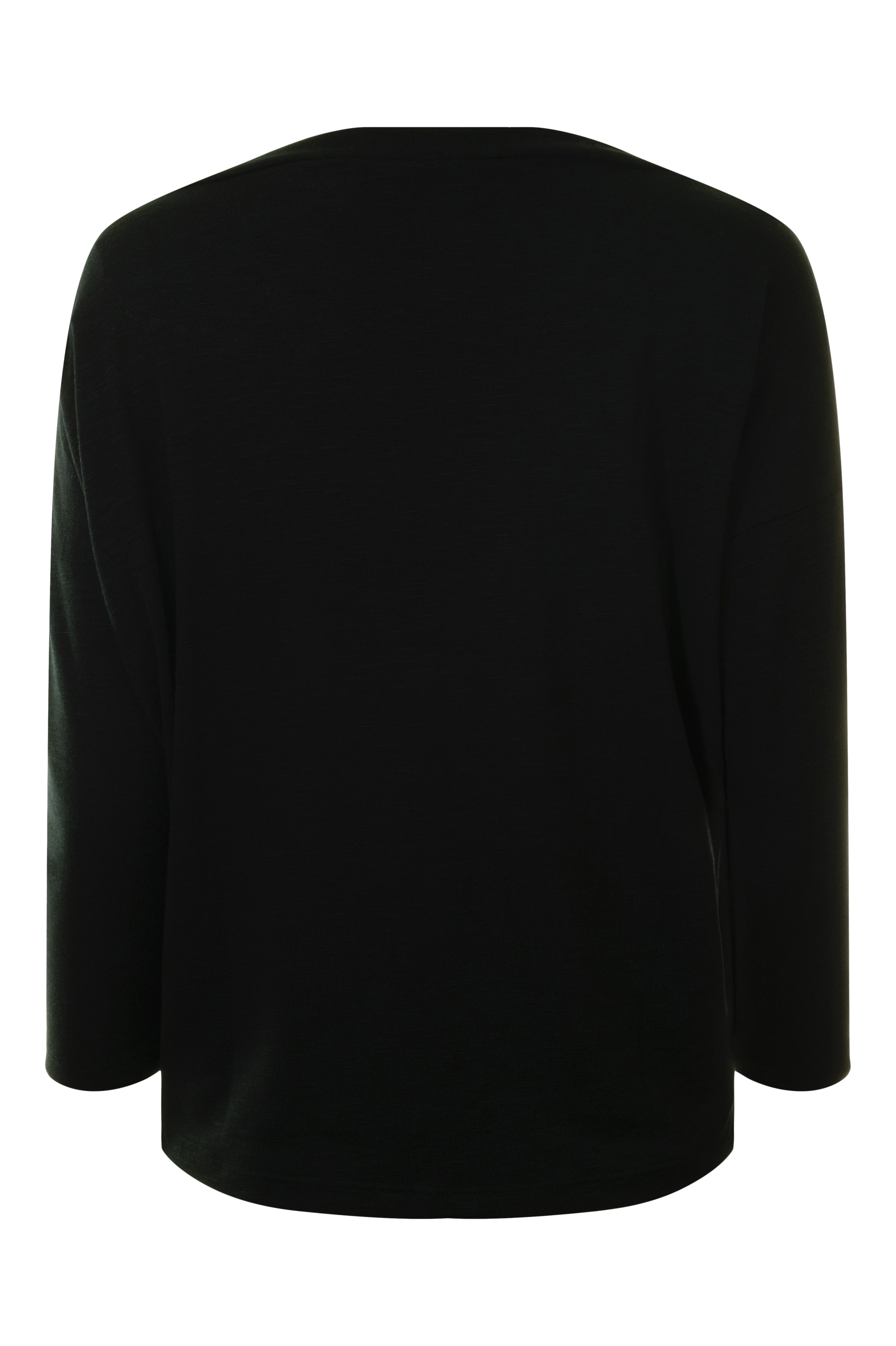 Michael Stars Clara 3/4 Sleeve Tee in Black