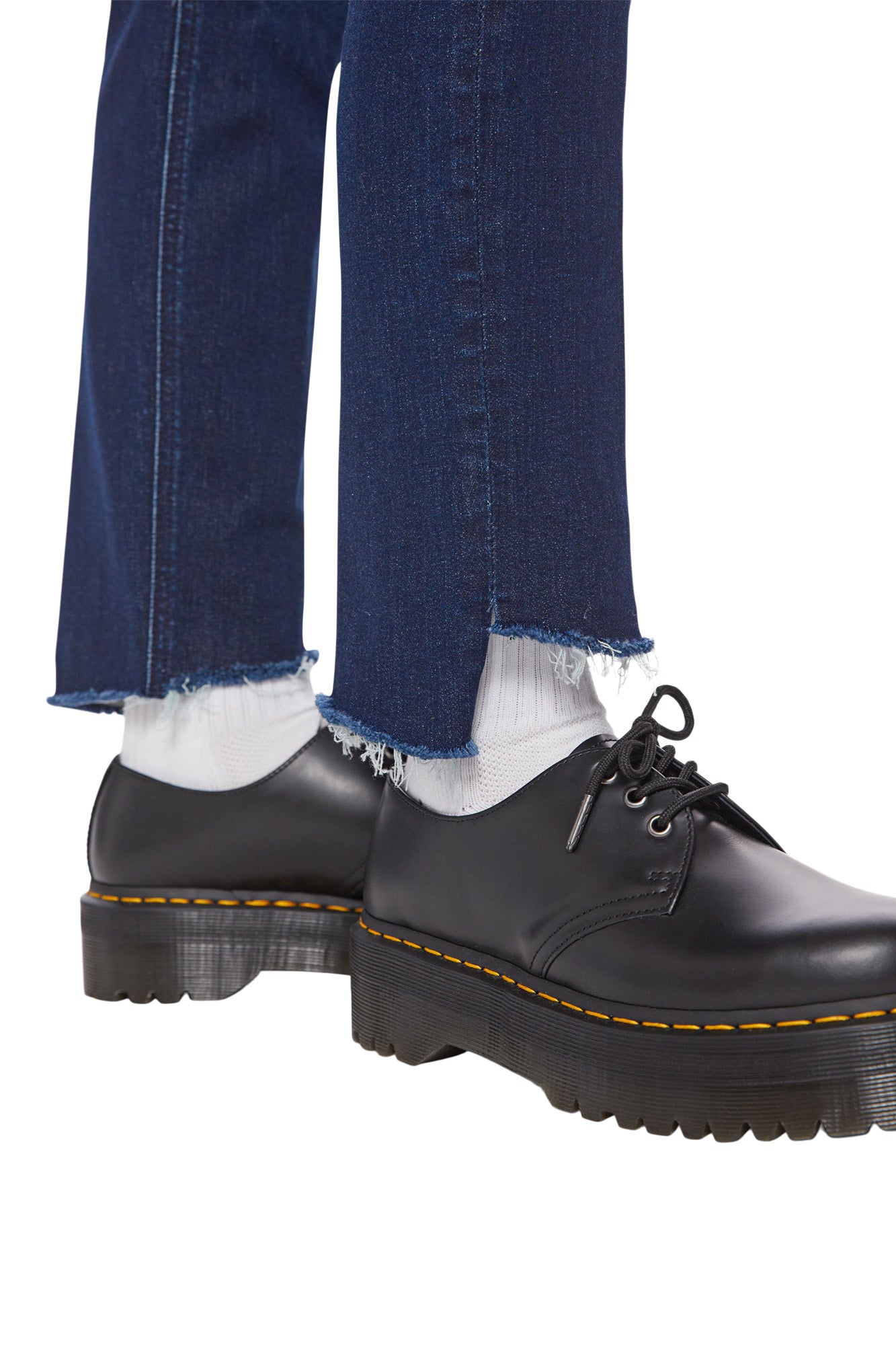 MOTHER Denim The Mid Rise Dazzler Jeans in Off Limits