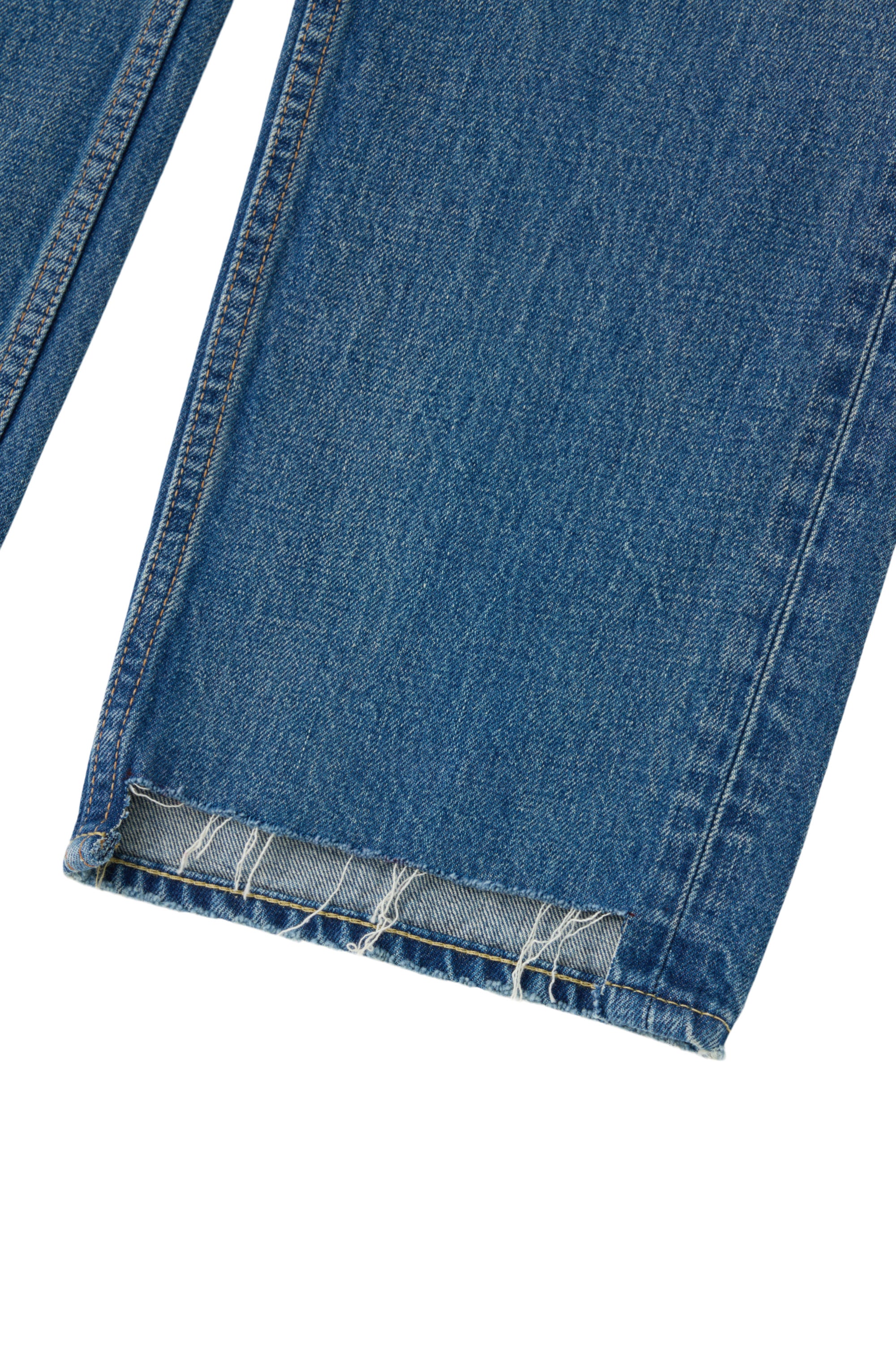 Moussy Denim Bethpage Straight Jeans in Blue
