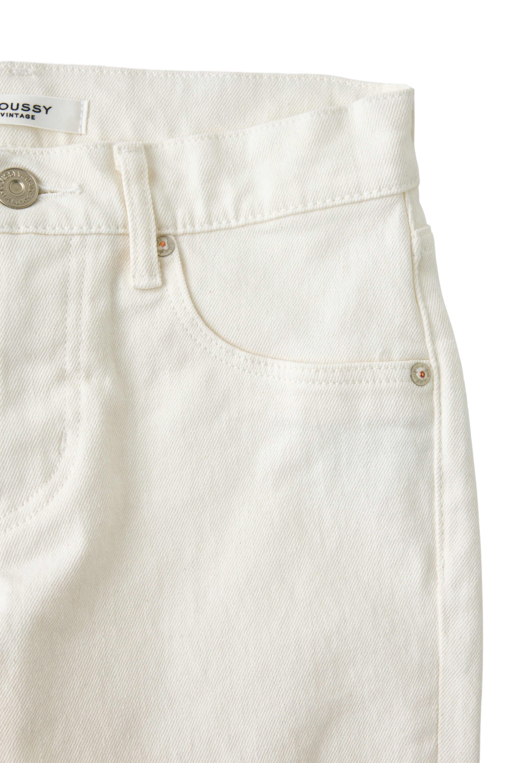 Moussy Denim Calvert Skinny in White