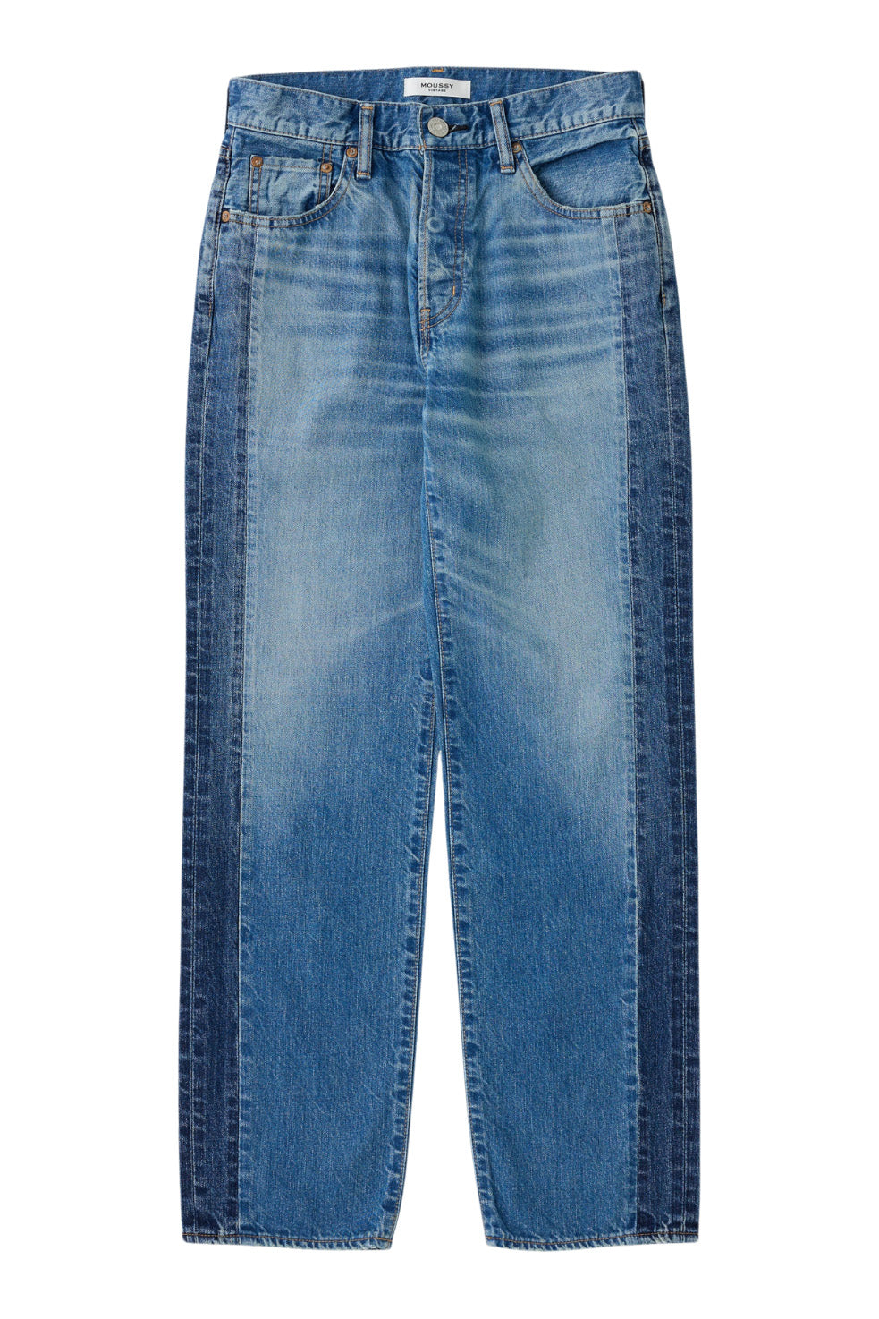 Moussy Denim Clermont Straight in Light Blue