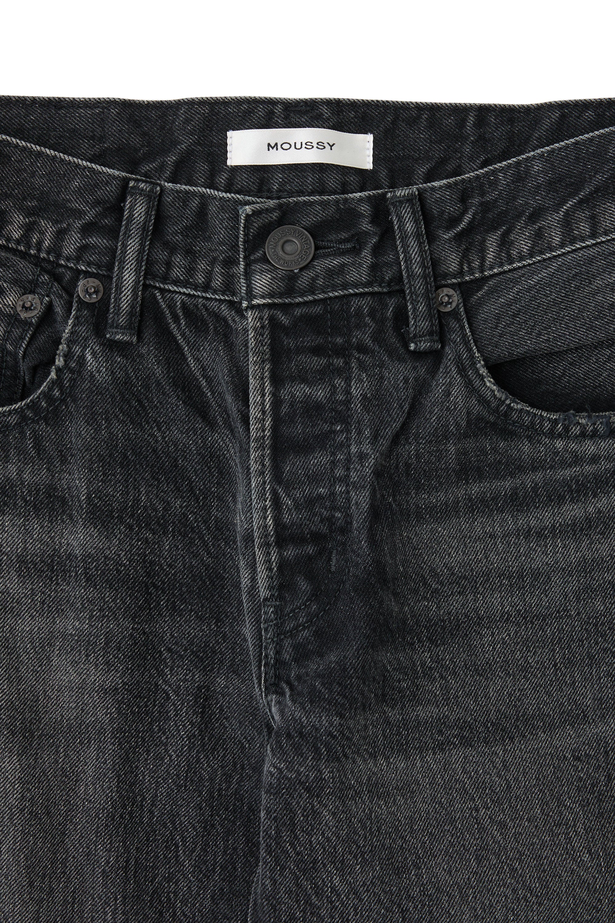 Moussy Denim Glencoe Low Rise in Black