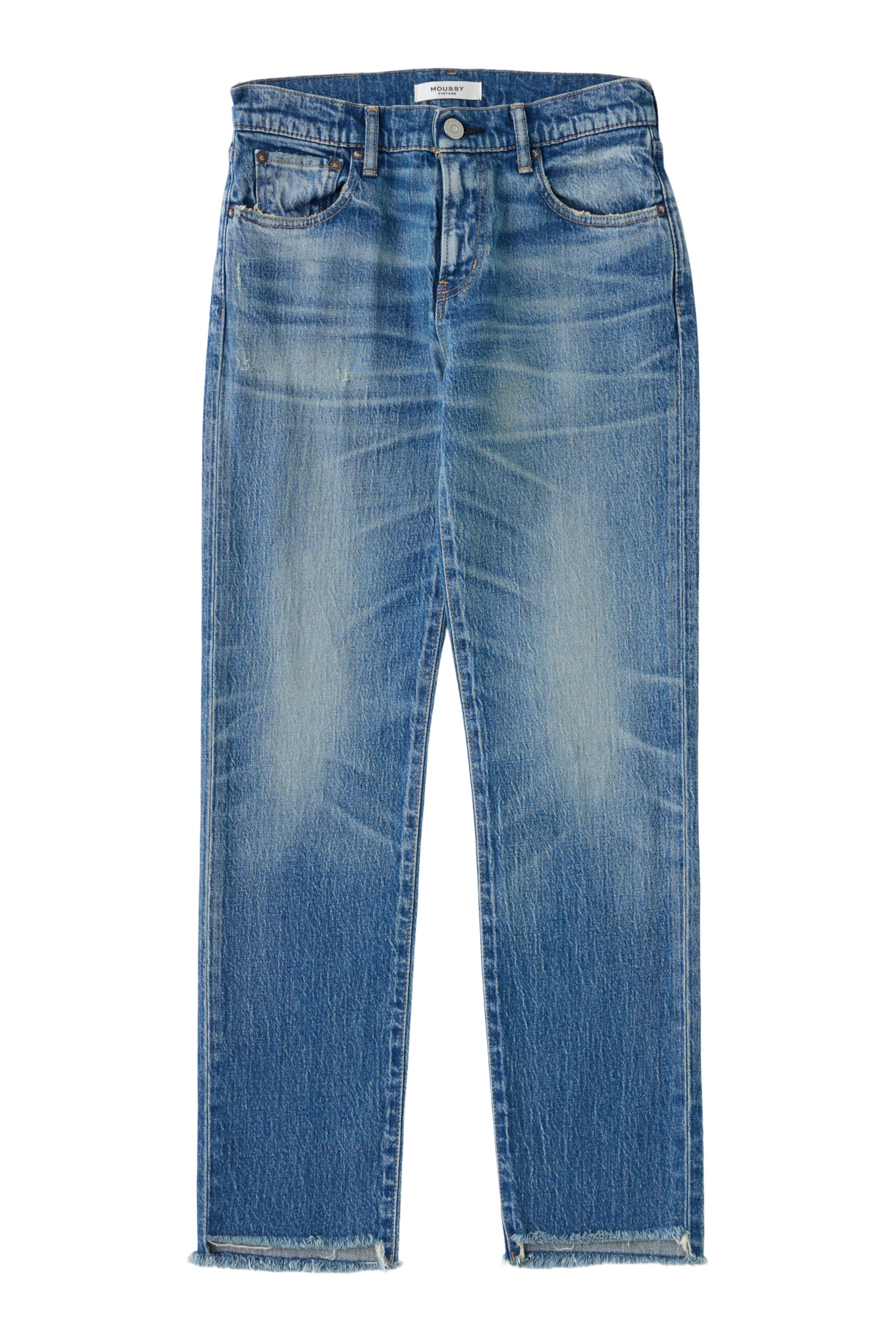 Moussy Denim Hammels Slim Straight in Light Blue