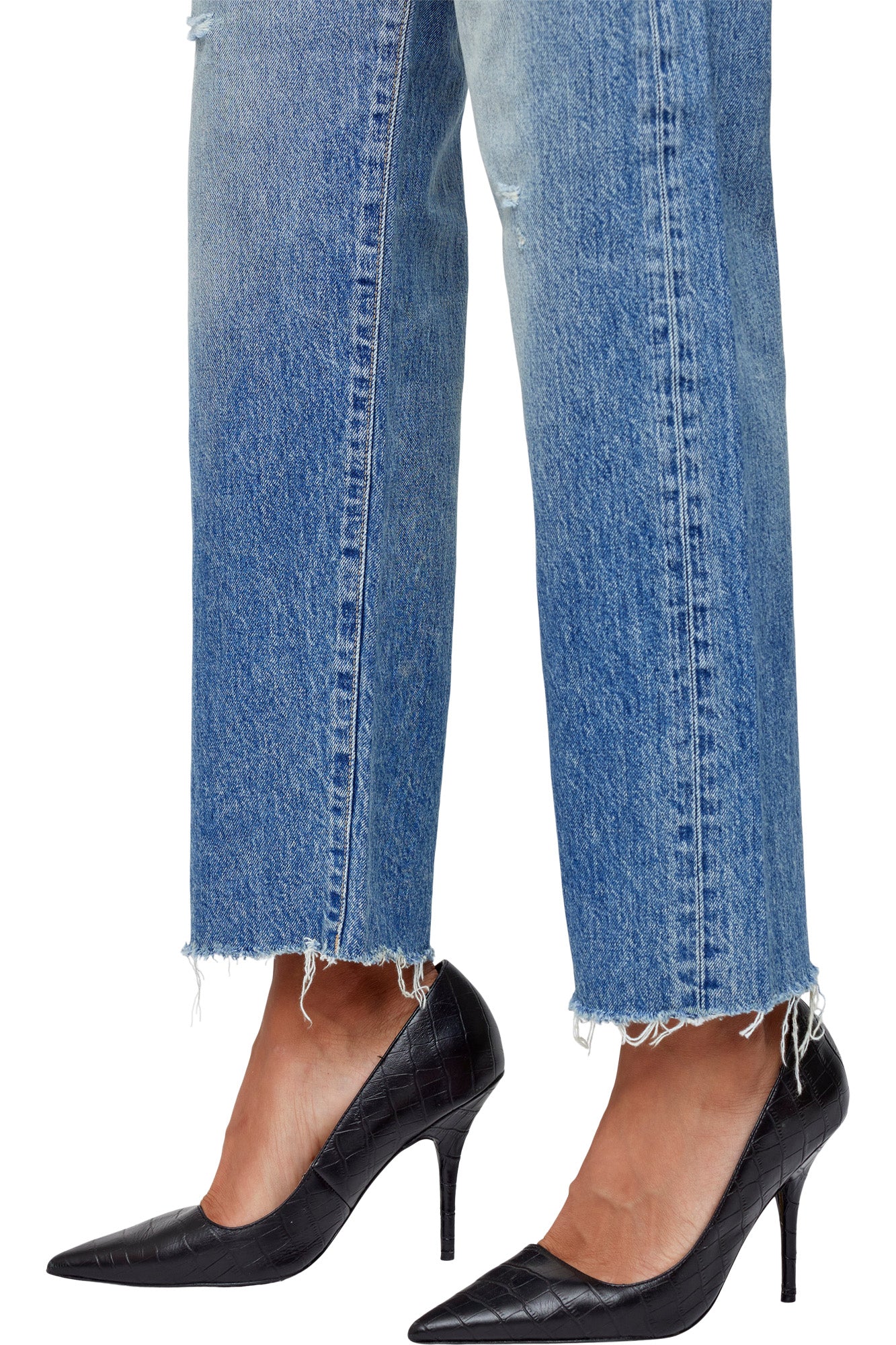 Moussy Denim Kossuth Boys Pants in Light Blue