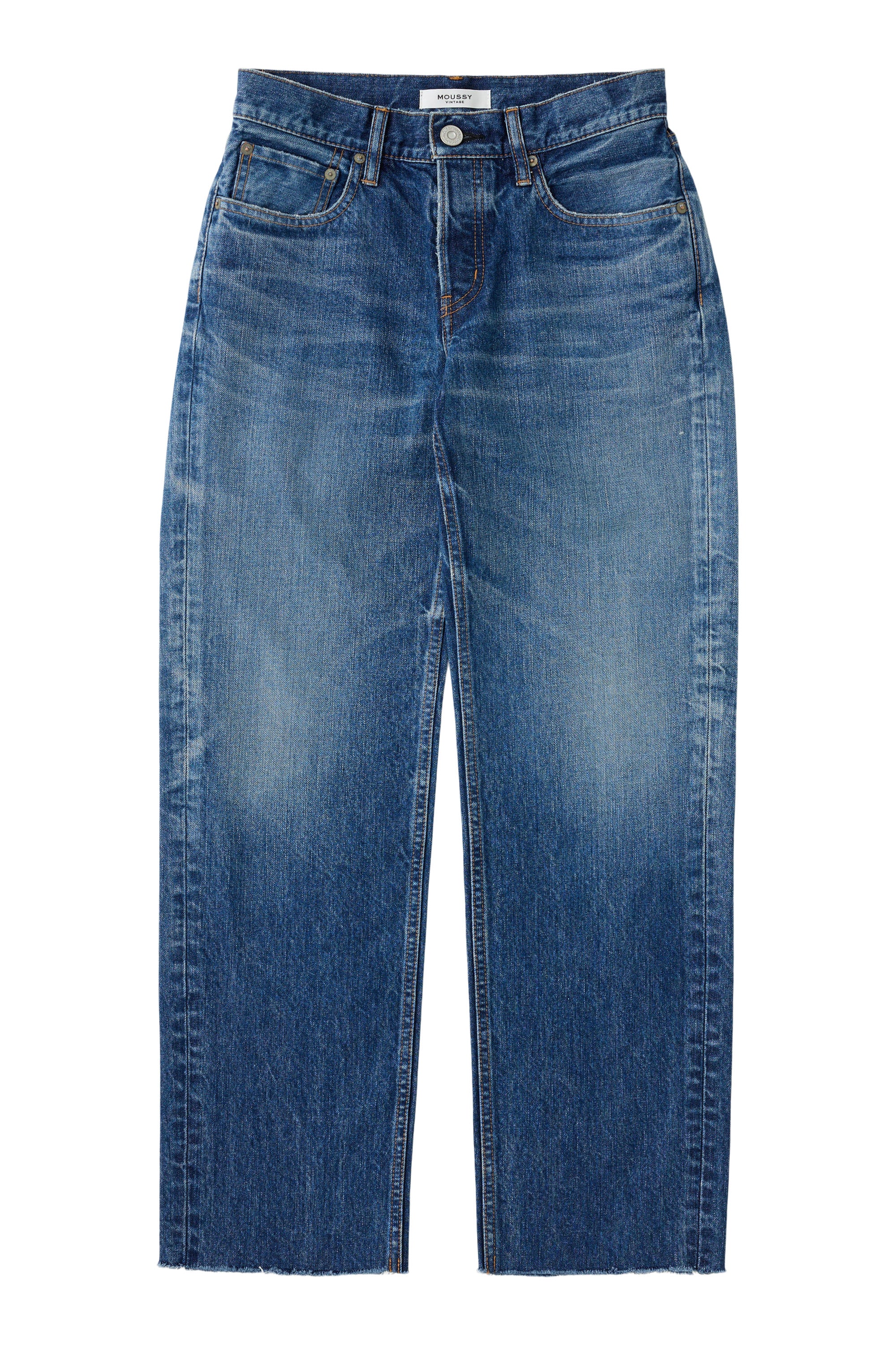 Moussy Denim Needham Straight in Blue