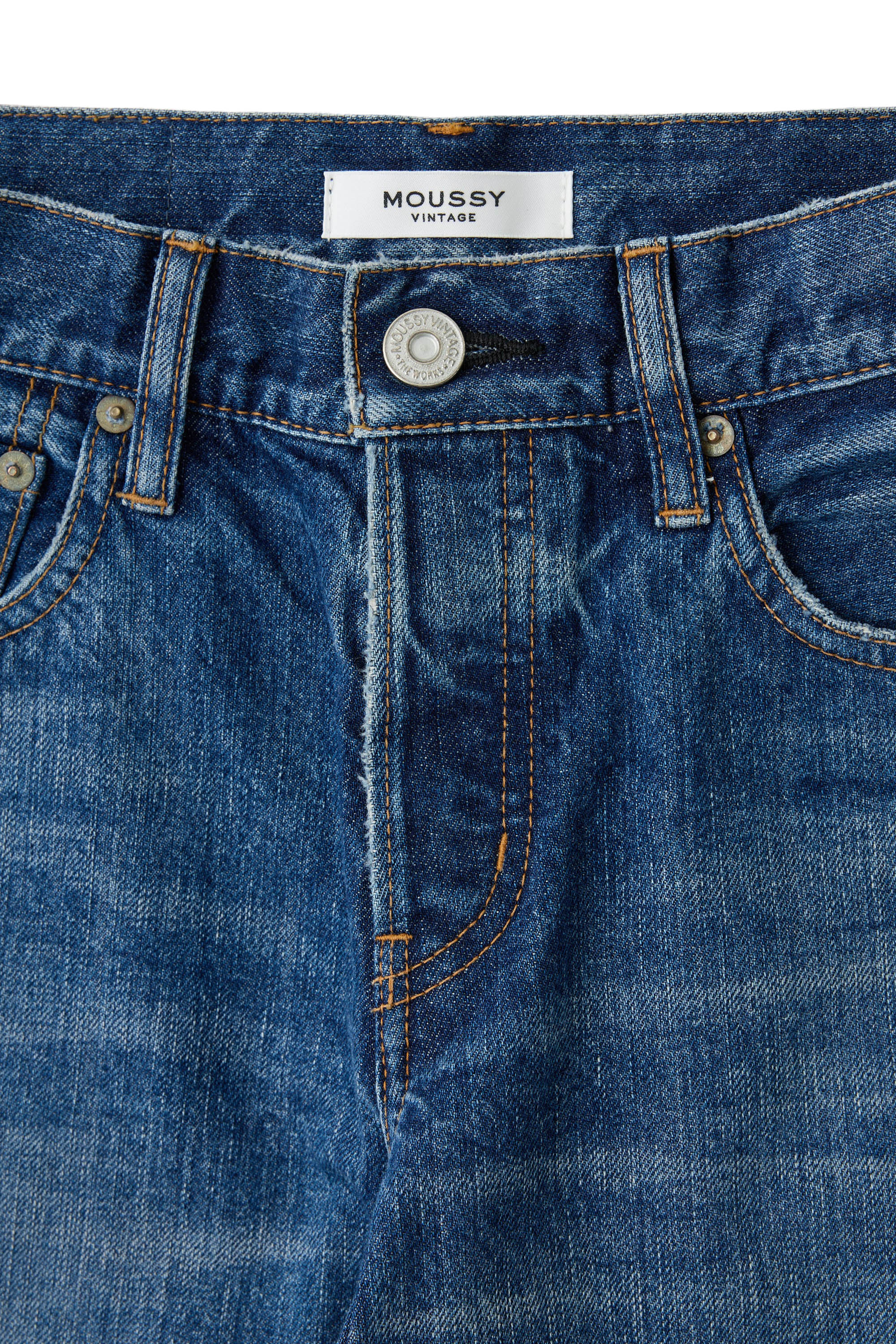 Moussy Denim Needham Straight in Blue