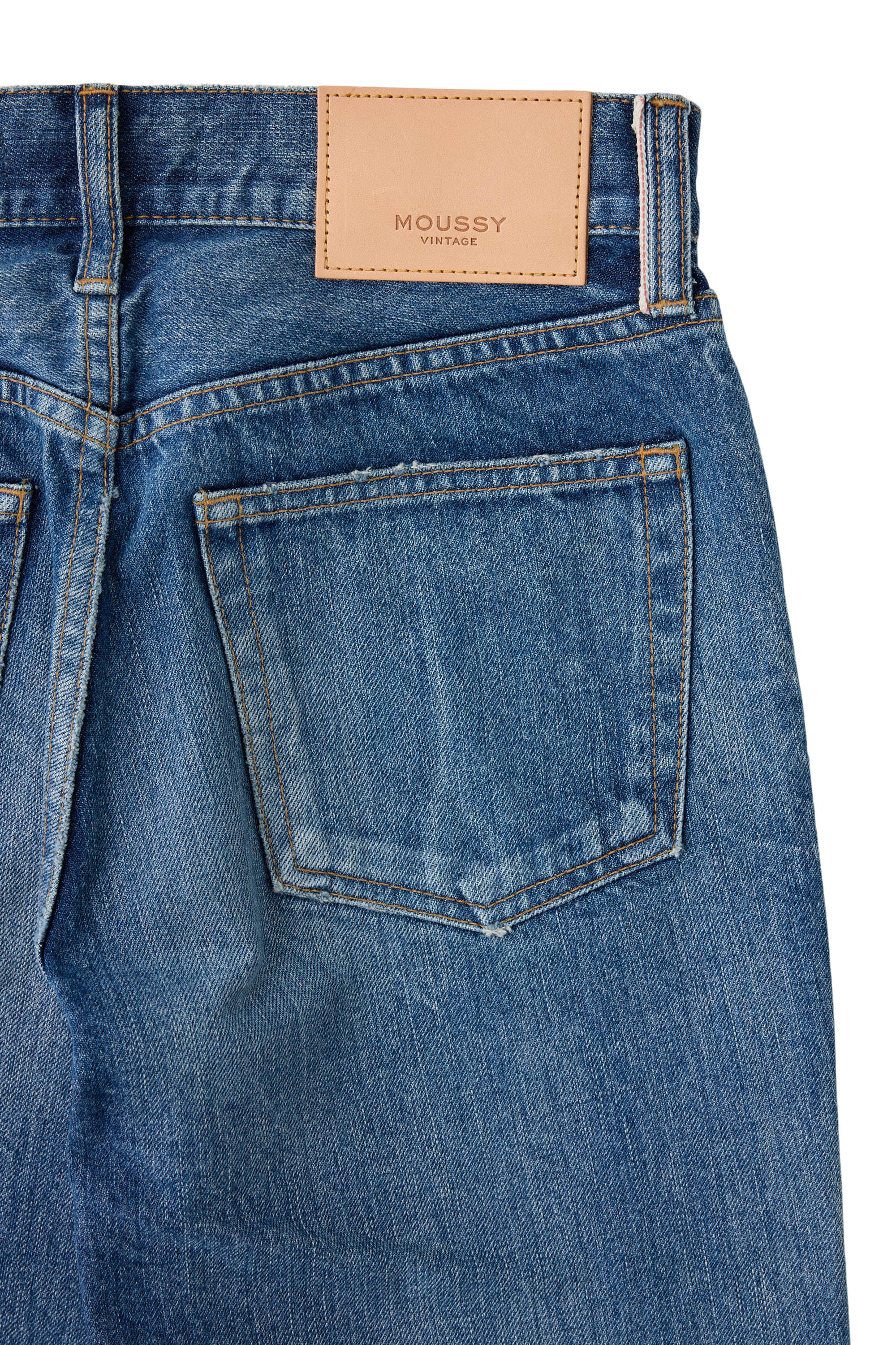 Moussy Denim Needham Straight in Blue