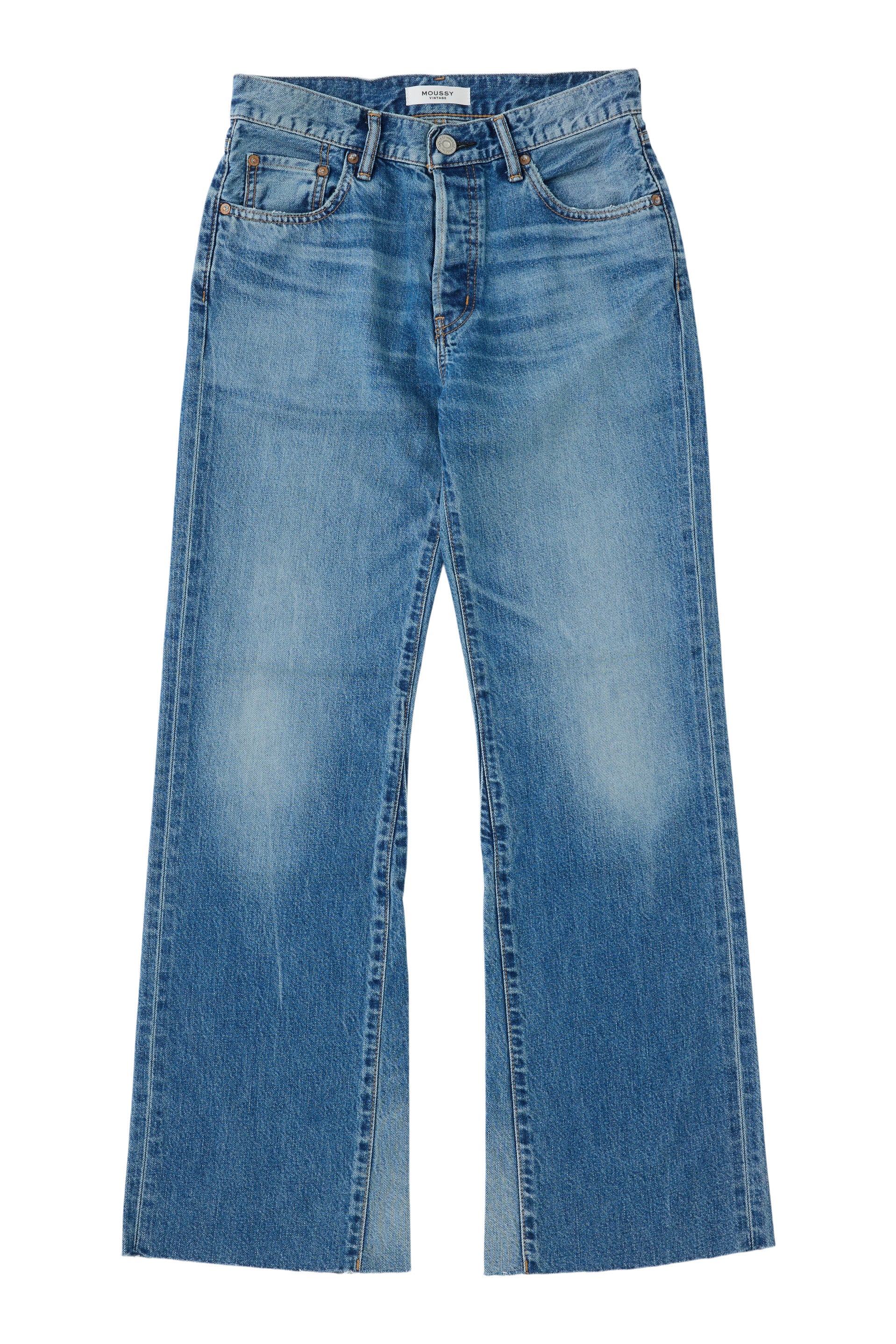 Moussy Denim Remake Flare - Asheville in Blue
