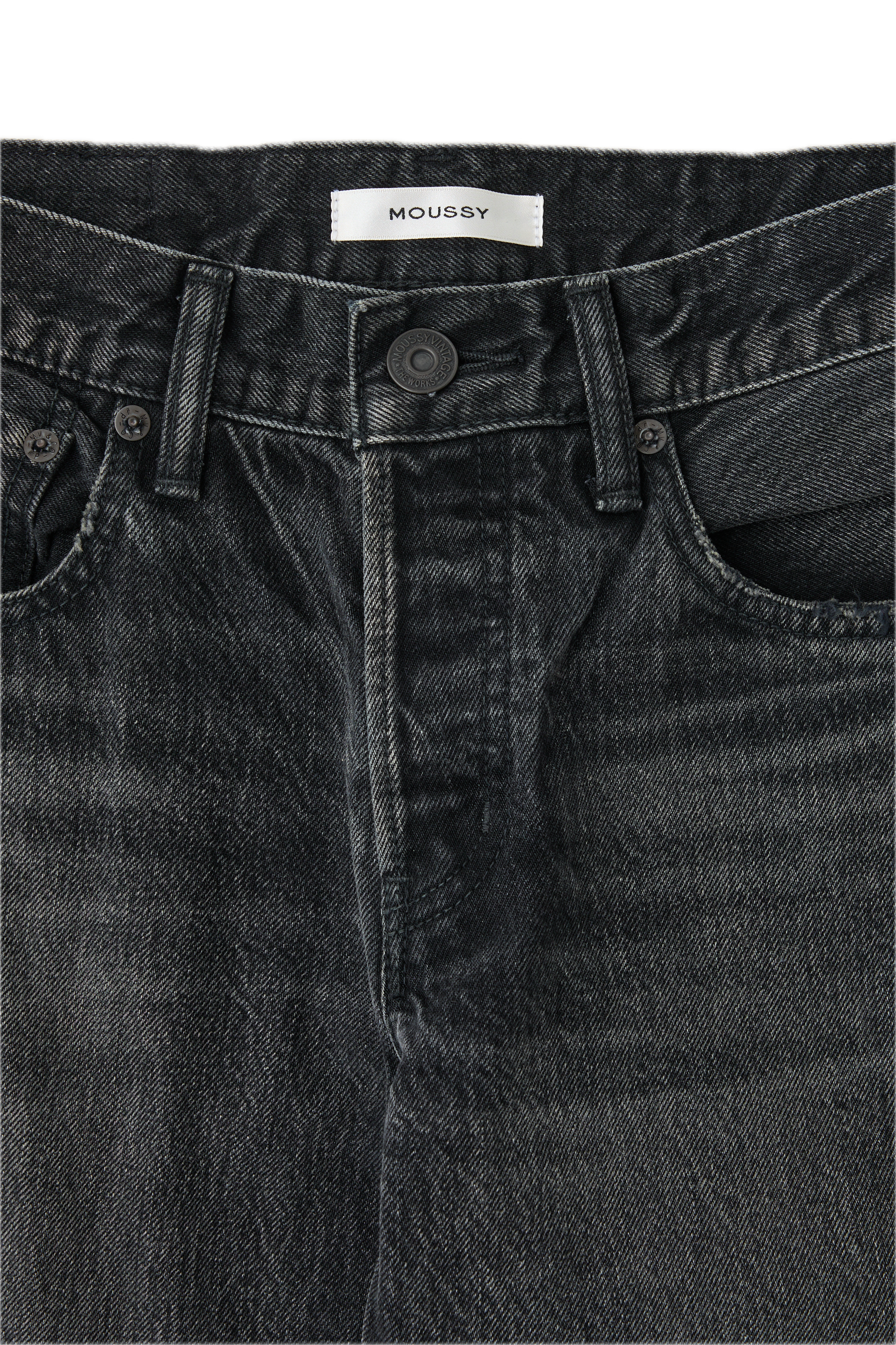 Moussy Denim Glencoe Low Rise in Black