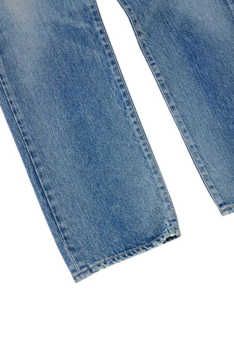 Moussy Denim Graceland Straight Leg Jeans in Light Blue