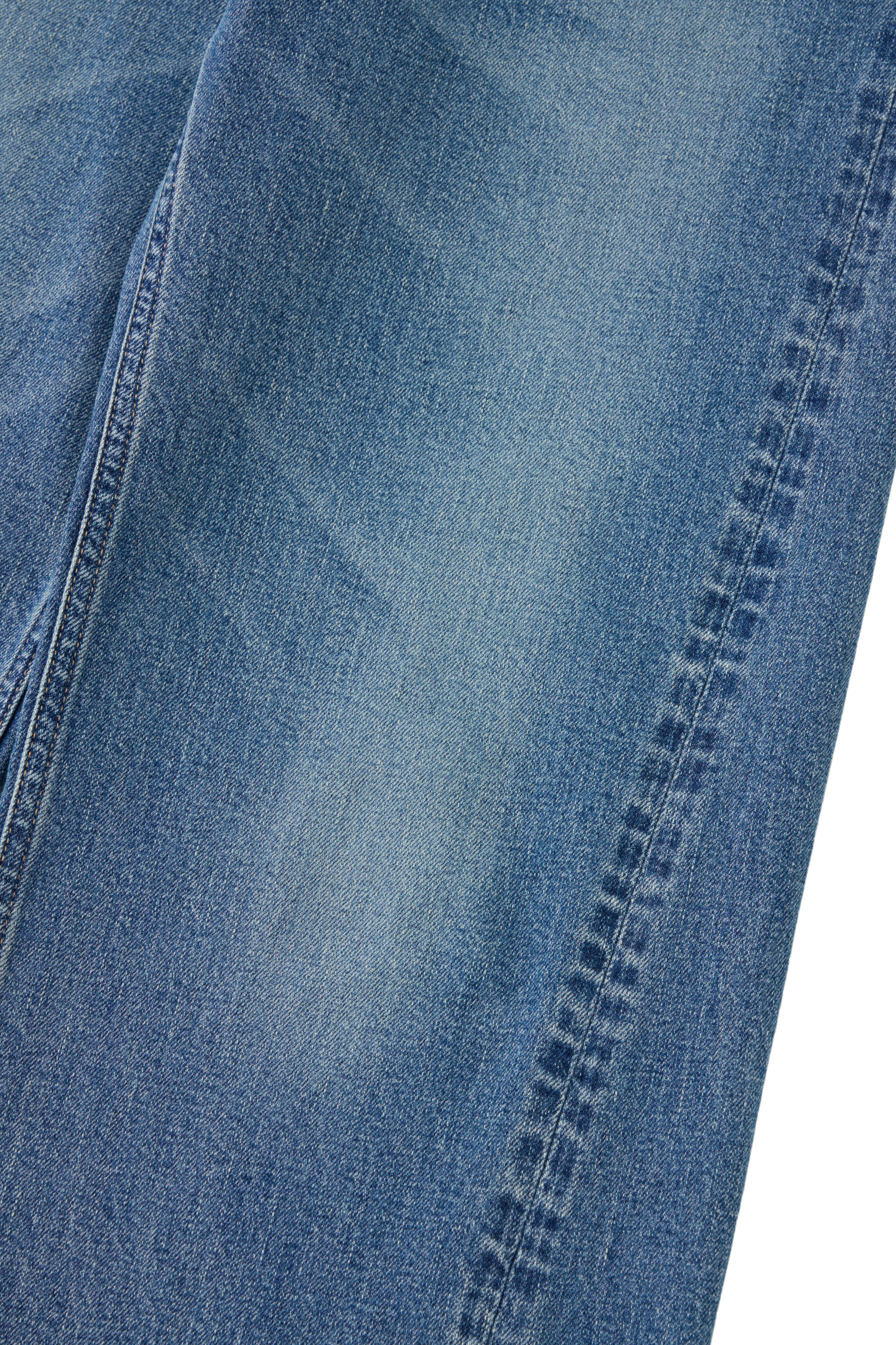 Moussy Denim Salisbury Wide Leg Jeans in Blue