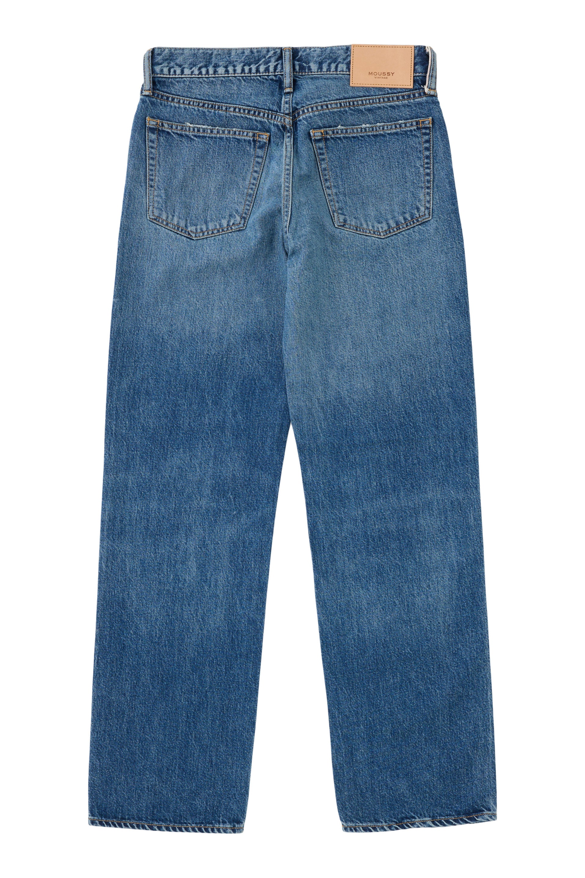 Moussy Denim Straight Low - Wheeling in Blue