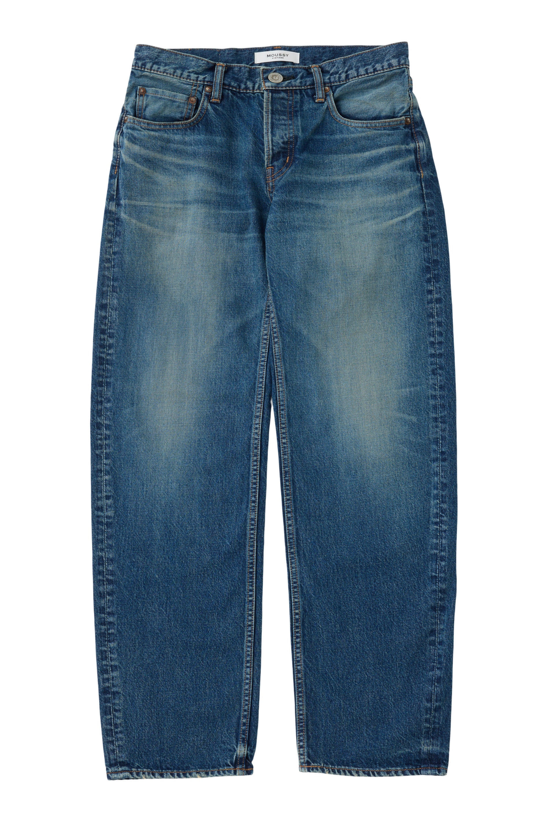 Moussy Denim Curved Boy - Minneapolis in Blue