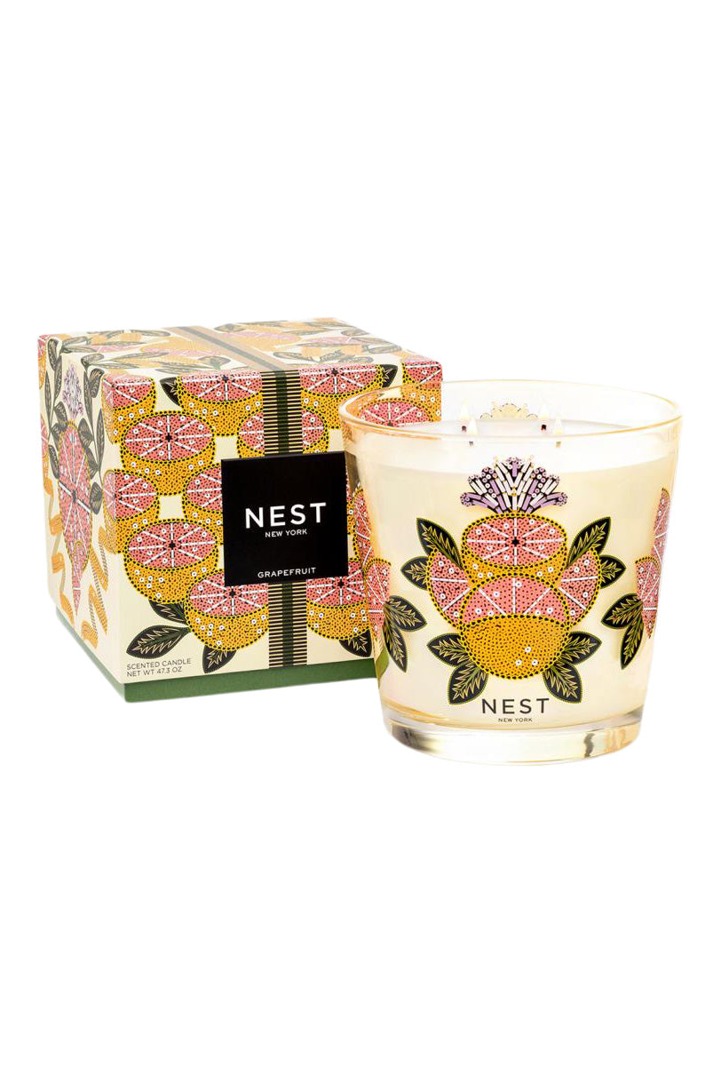 Nest Decorative Luxury Candle in Grapefruit