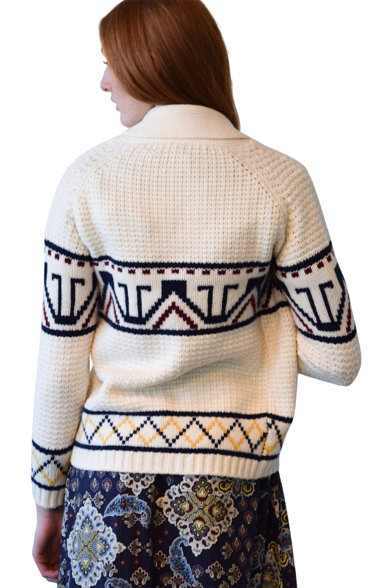 Never A Wallflower Cardigan Sweater in Cowboy
