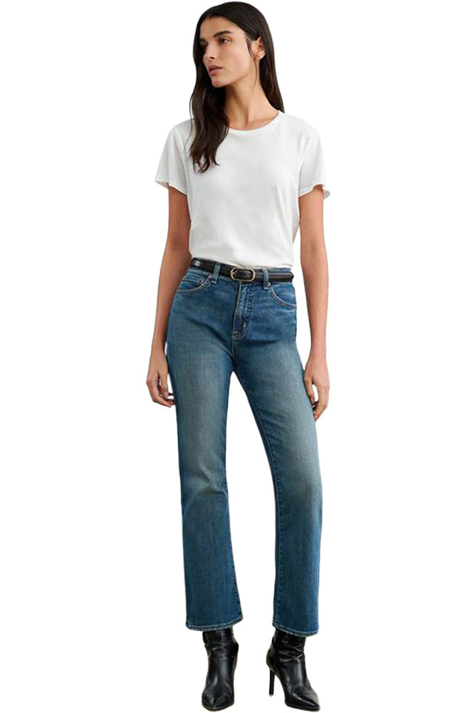 Nili Lotan Boot Cut Jean in Classic Wash