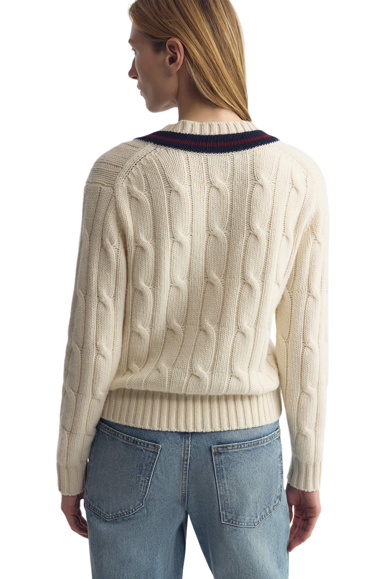 Nili Lotan Fabiana Sweater in Ivory