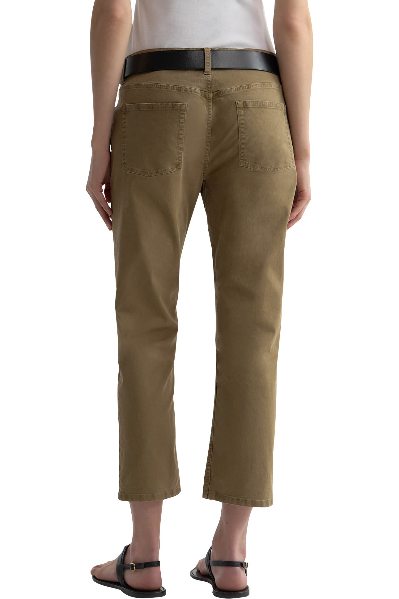 Nili Lotan Lorimer Pant in Vintage Washed - French Khaki