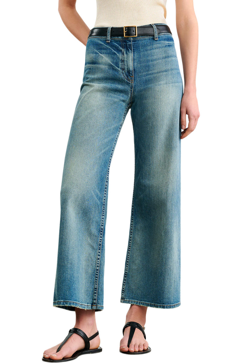 Nili Lotan Megan Jeans in Summer Wash