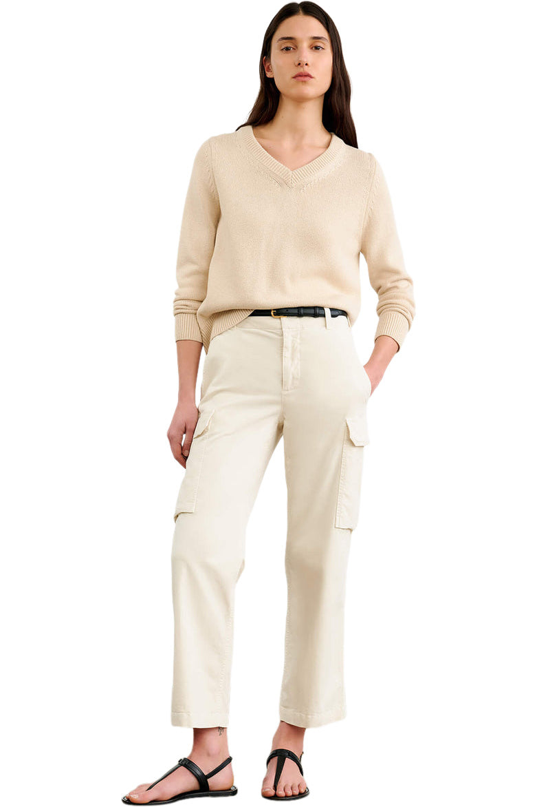 Nili Lotan Priya Sweater in Ecru